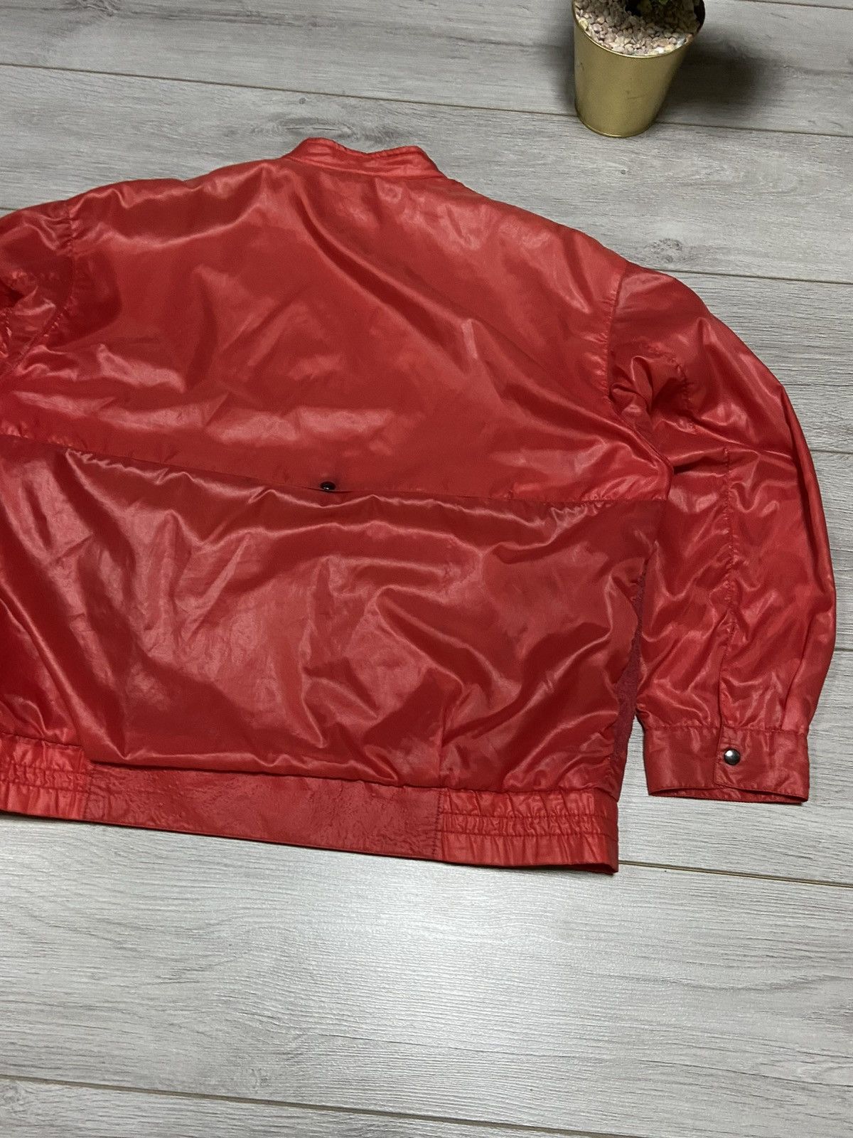 Marlboro Marlboro vintage red nylon bomber zip Size US L / EU 52-54 / 3 - 13 Thumbnail