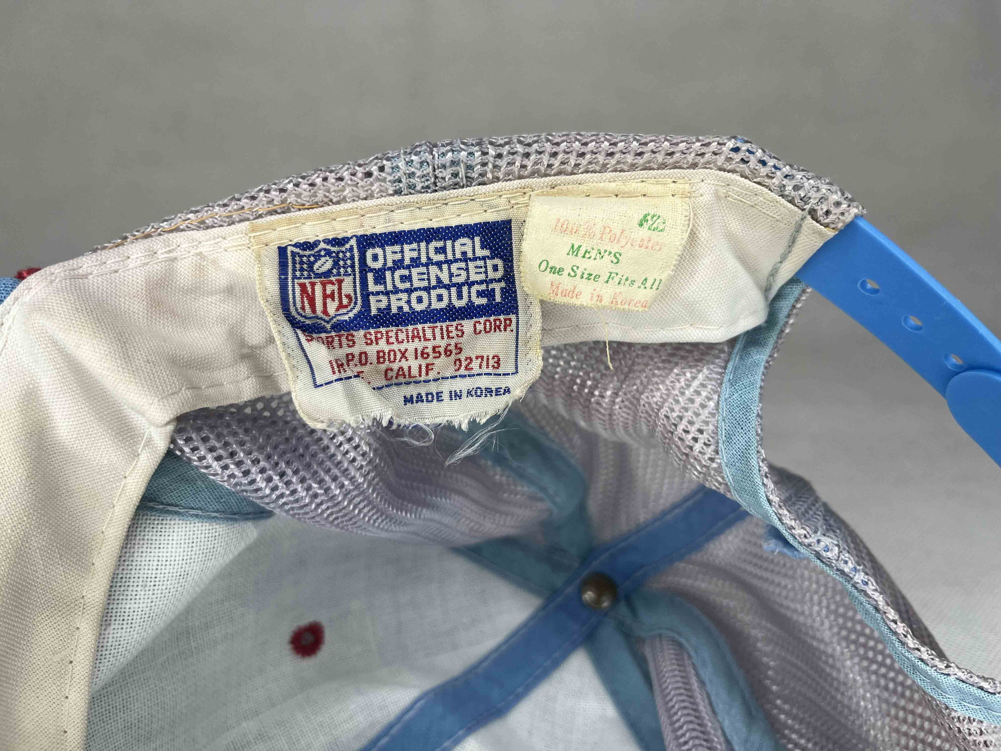 NFL × Sports Specialties × Vintage Vintage Sports Specialties NFL Houston Oilers Snapback Cap Size ONE SIZE - 5 Thumbnail