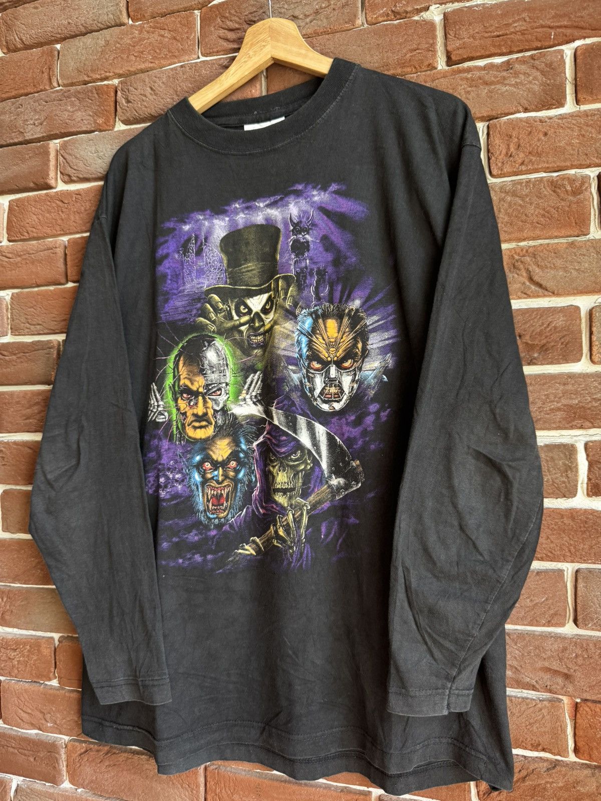 Band Tees × Thunderdome × Vintage Rare Vintage 1997 Thunderdome Wizard Gabber Band Tshirt 90s Size US XL / EU 56 / 4 - 3 Thumbnail