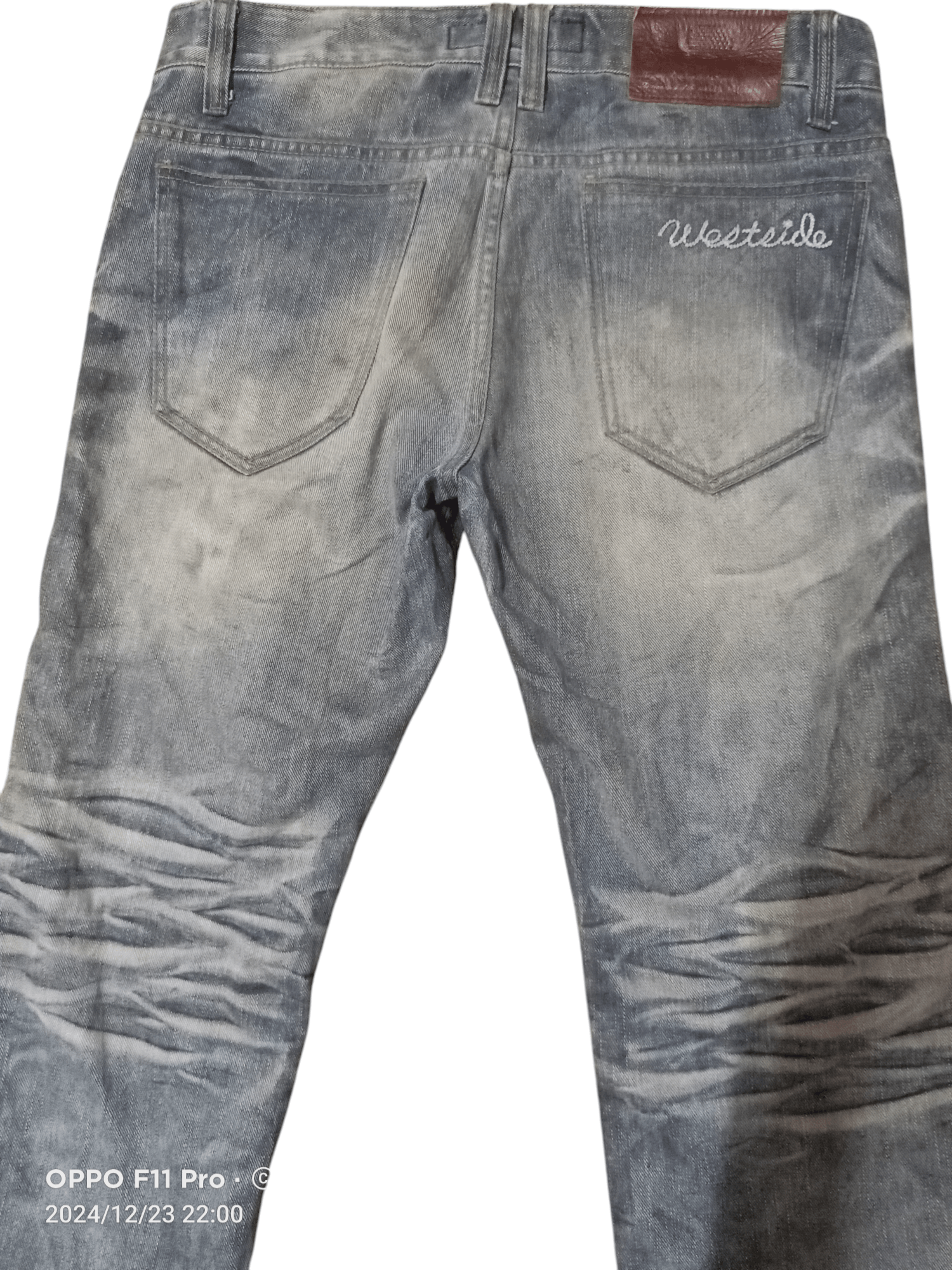 If Six Was Nine × Japanese Brand × Le Grande Bleu (L.G.B.) Mosquito Jeans Loose Denim Copper flare Size US 34 / EU 50 - 2 Thumbnail