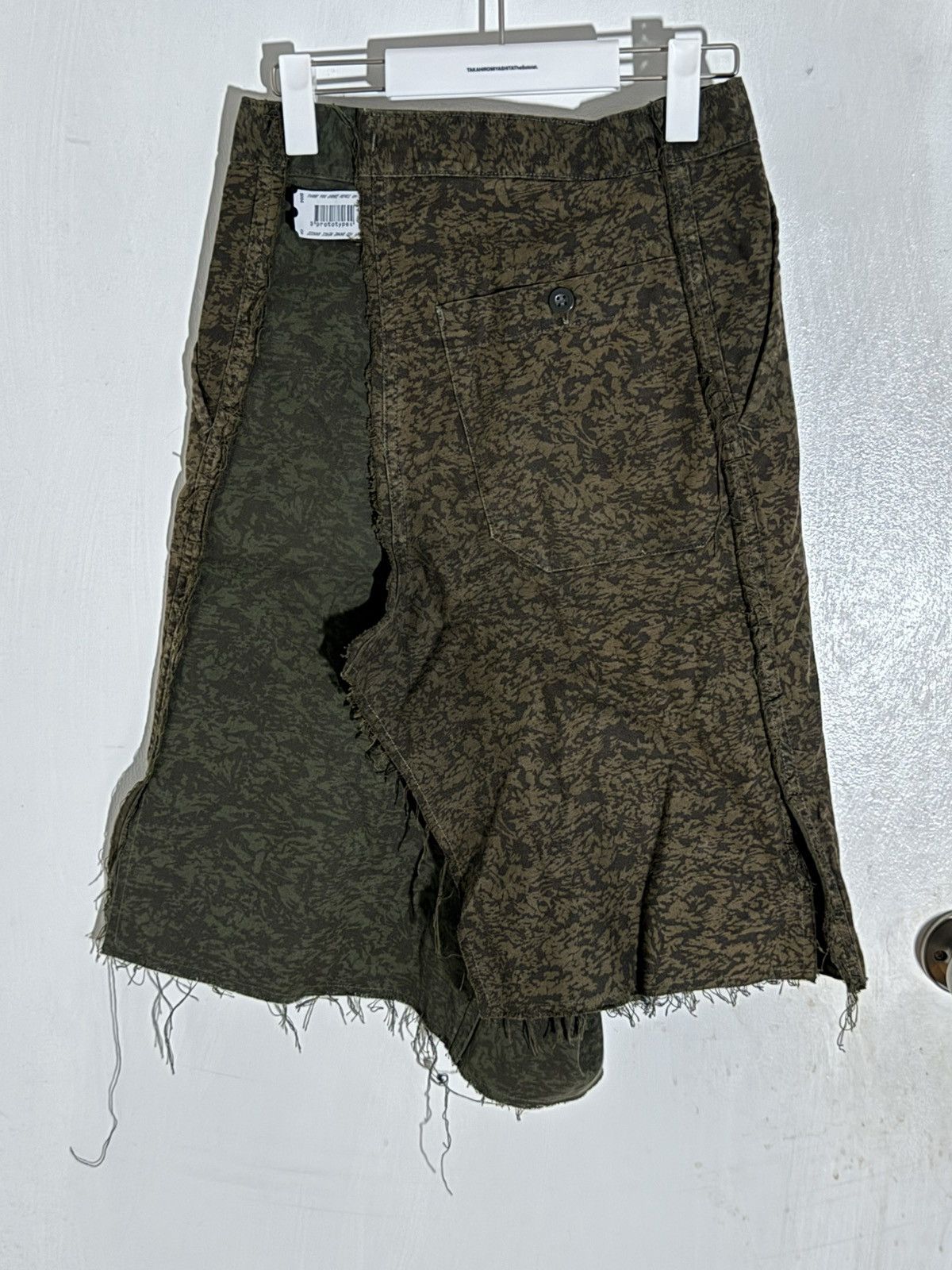 Prototypes Prototypes Upcycled Camo Skirt Size US 29 - 3 Thumbnail