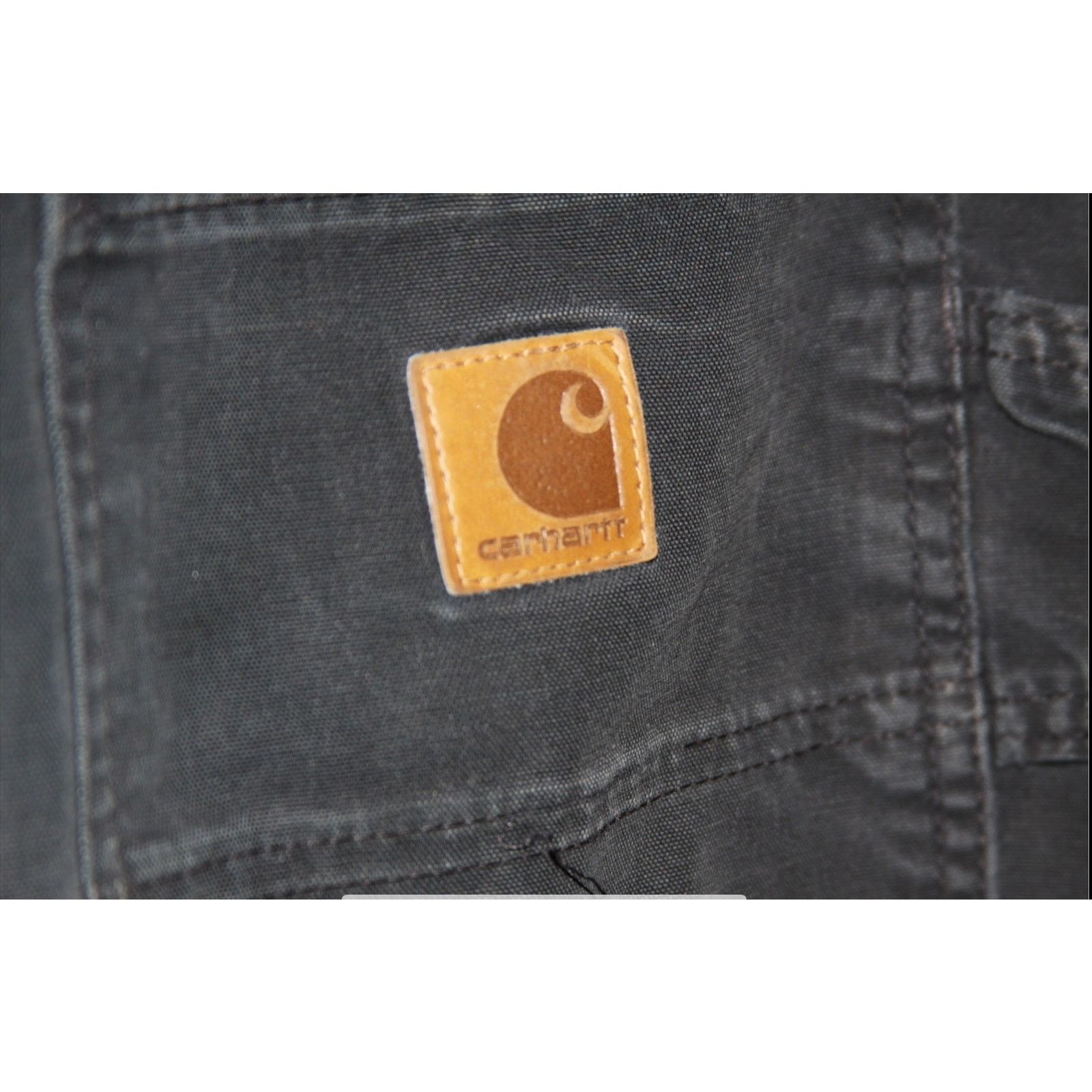Carhartt Carhartt B151 Loose Original Fit Black Painter Pants 36x34 Size US 36 / EU 52 - 2 Thumbnail