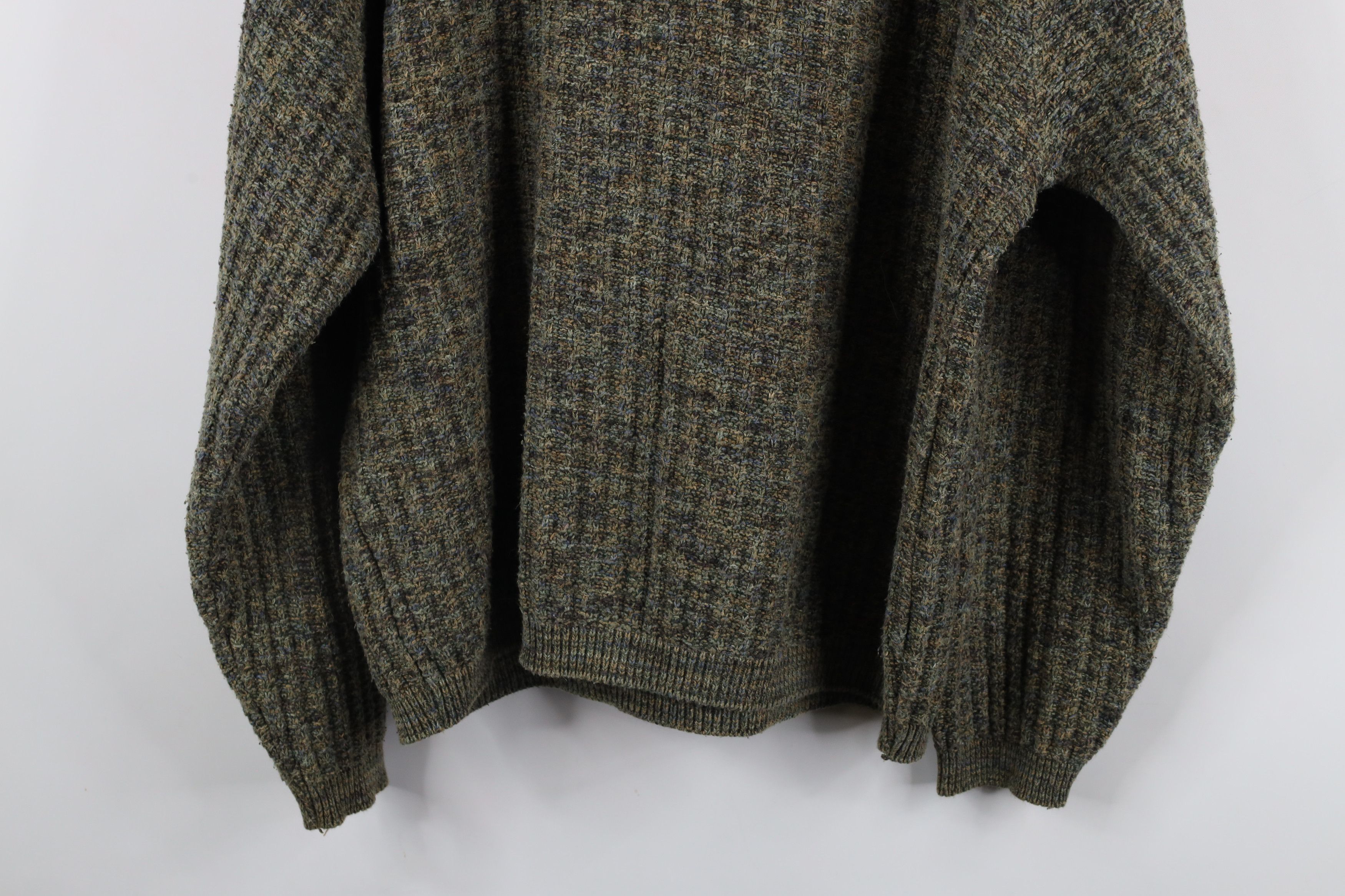 Vintage Vintage 90s Streetwear Knit V-Neck Sweater Rainbow USA Size US L / EU 52-54 / 3 - 7 Thumbnail