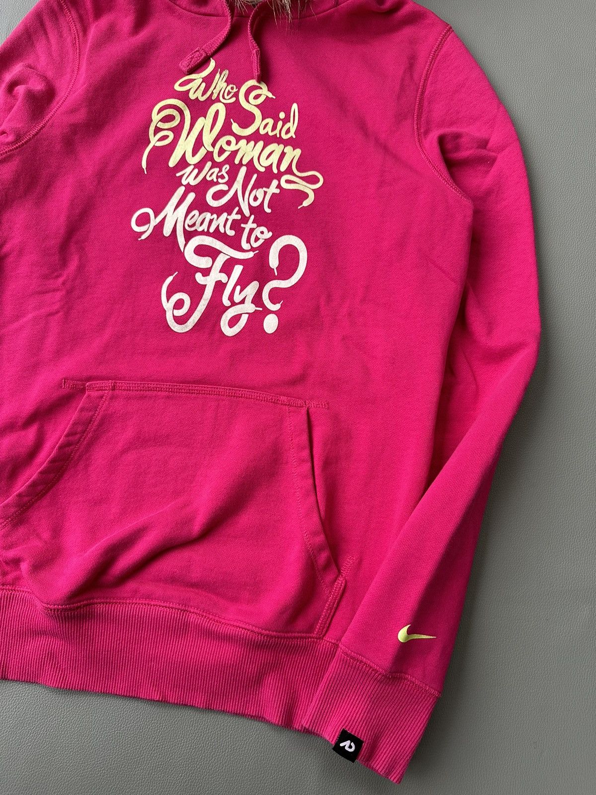 Nike COME HERE KING 🤴🏻 NIKE ANGEL POEM FUR ZIP HOODIE LGB STYLE Size S / US 4 / IT 40 - 5 Thumbnail