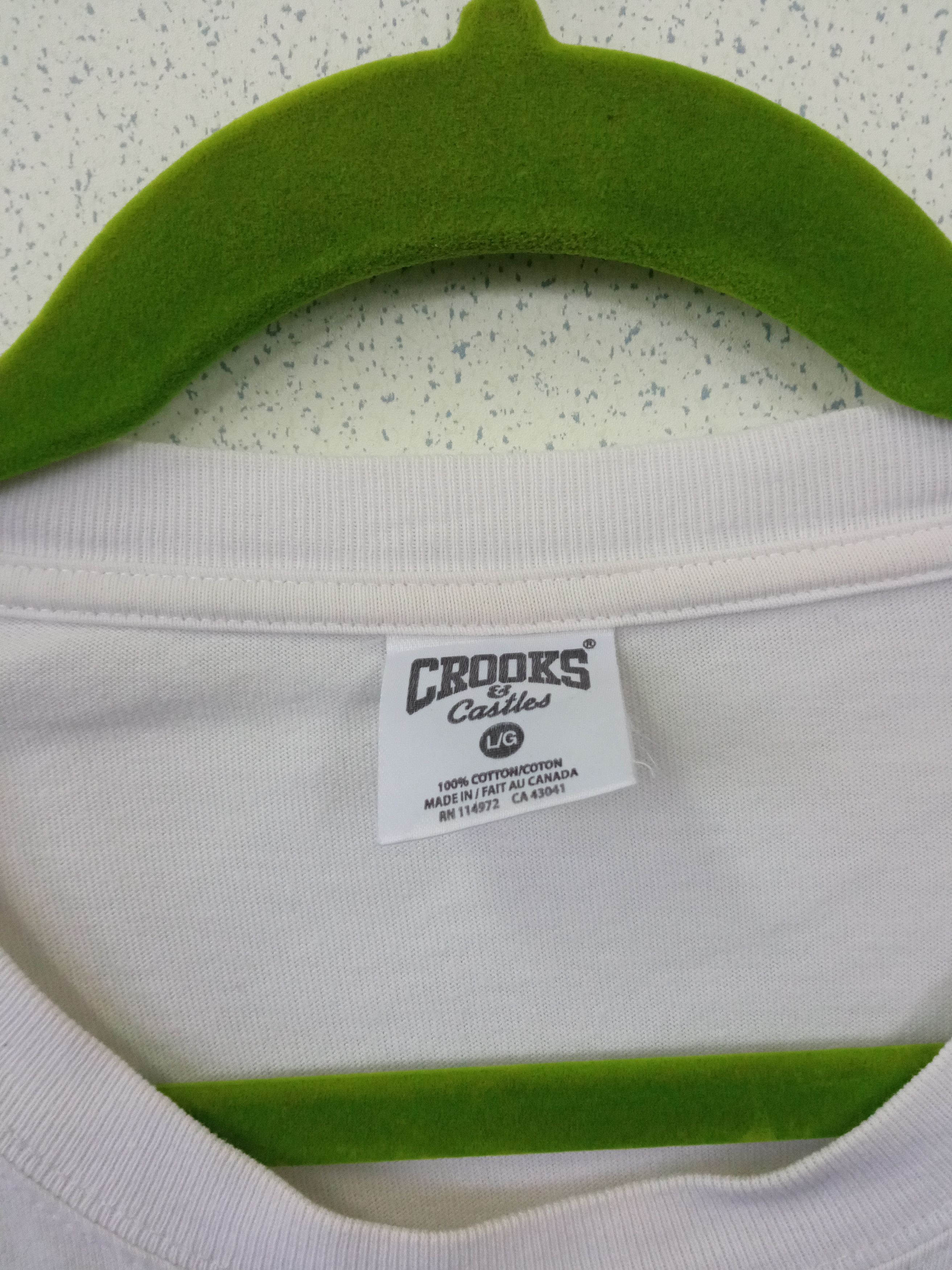 Crooks & Castles Crooks & Castles Big Spellout T-Shirt Size US L / EU 52-54 / 3 - 11 Thumbnail