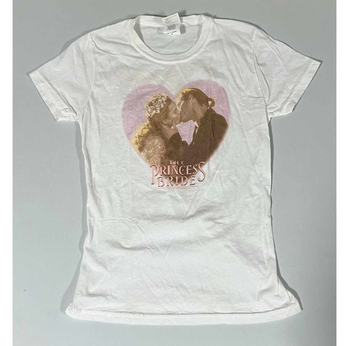 Vintage White ‘The Princess Bride’ Movie T-Shirt Top Tee Size S 🎀✨ Size S / US 4 / IT 40 - 2 Thumbnail
