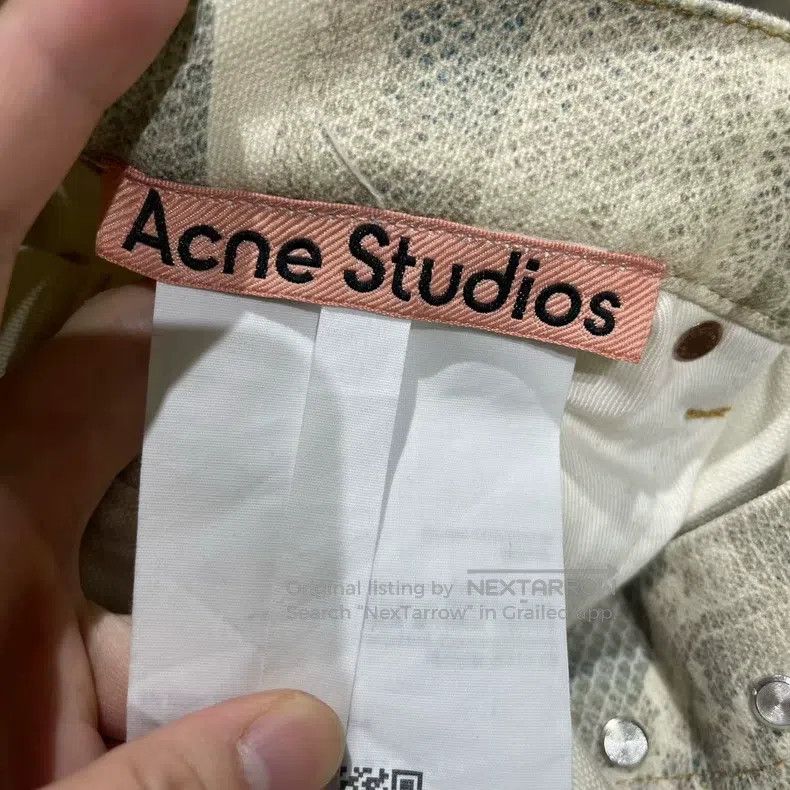 Acne Studios Acne Studios Lace 3D Printed Jeans Size US 32 / EU 48 - 9 Thumbnail