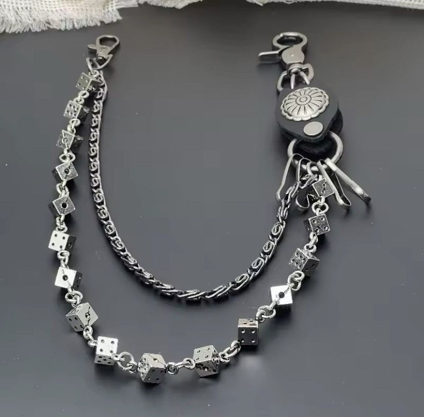 Japanese Brand Chrome Hearts Style Pants Chain Size ONE SIZE - 1 Thumbnail