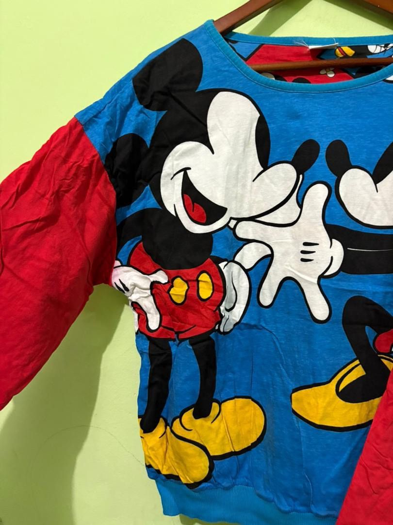 Mickey Mouse Vintage Mickey Mouse Mirror Print FullPrint Design Size US L / EU 52-54 / 3 - 4 Thumbnail
