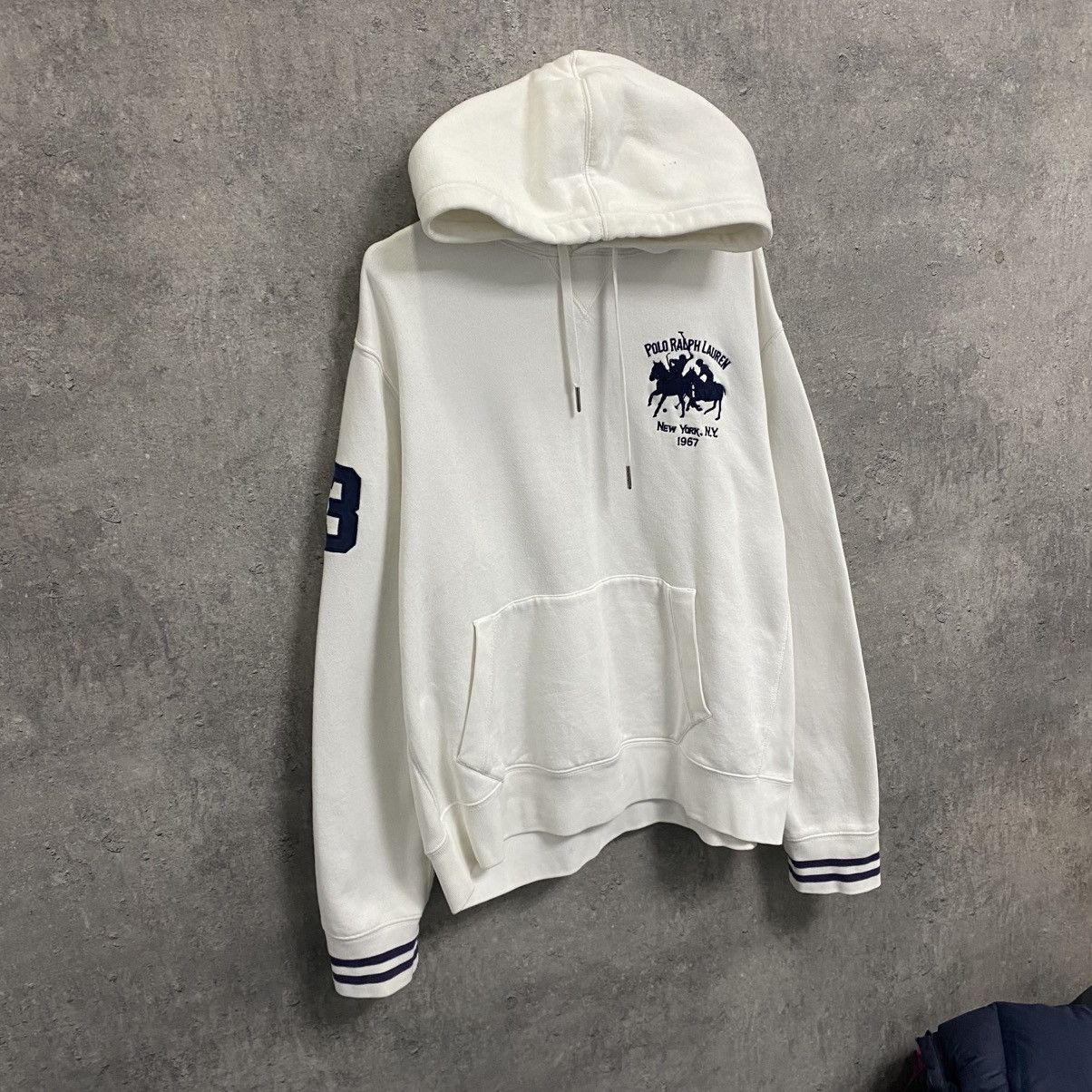 Polo Ralph Lauren Polo Ralph Lauren New York Hoodie #3 Big Pony PRL Y2K Rare Size US XL / EU 56 / 4 - 3 Thumbnail