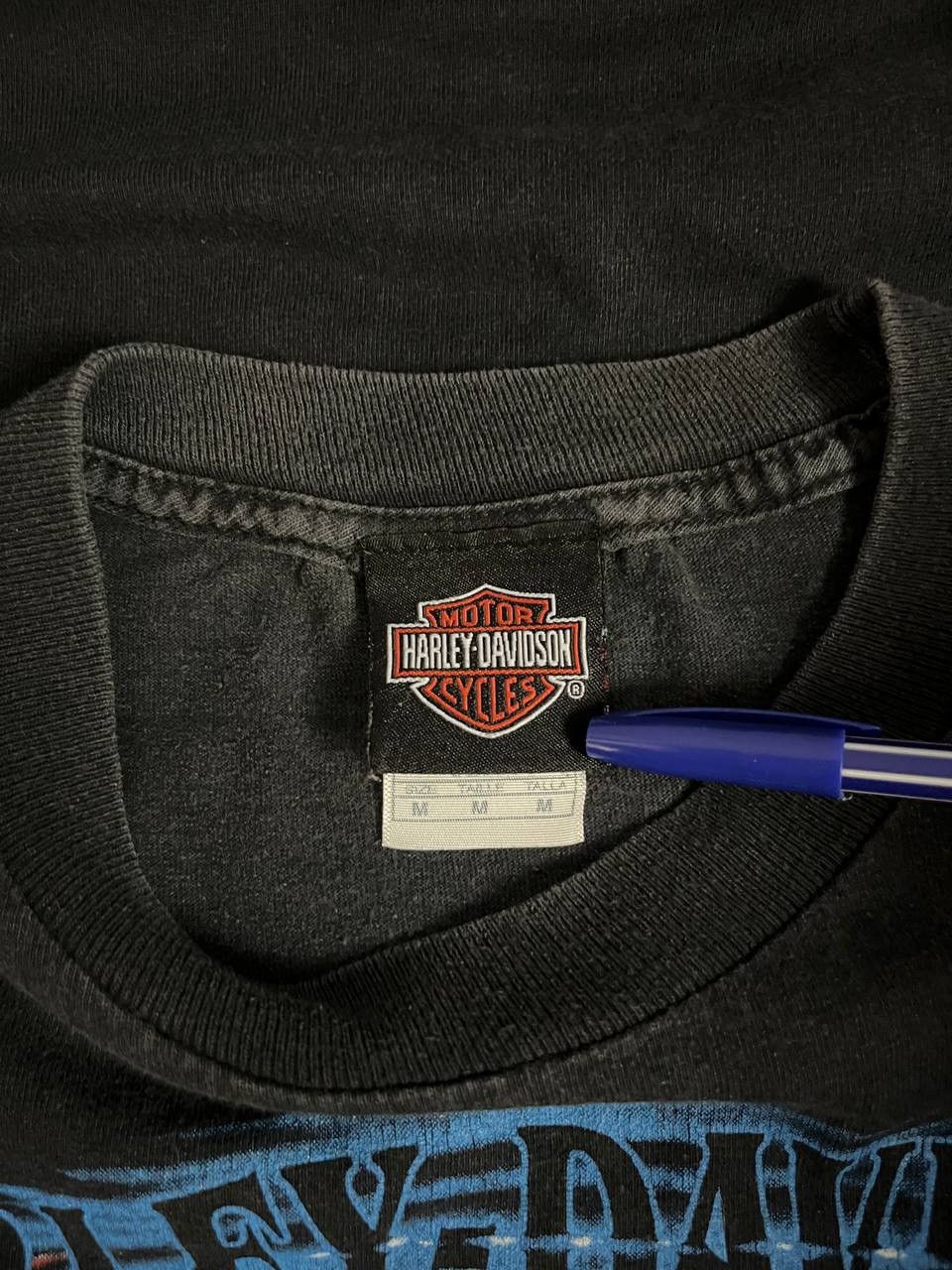 Harley Davidson Harley Davidson Vintage Tee T Shirt 2005 Black Size US M / EU 48-50 / 2 - 11 Thumbnail
