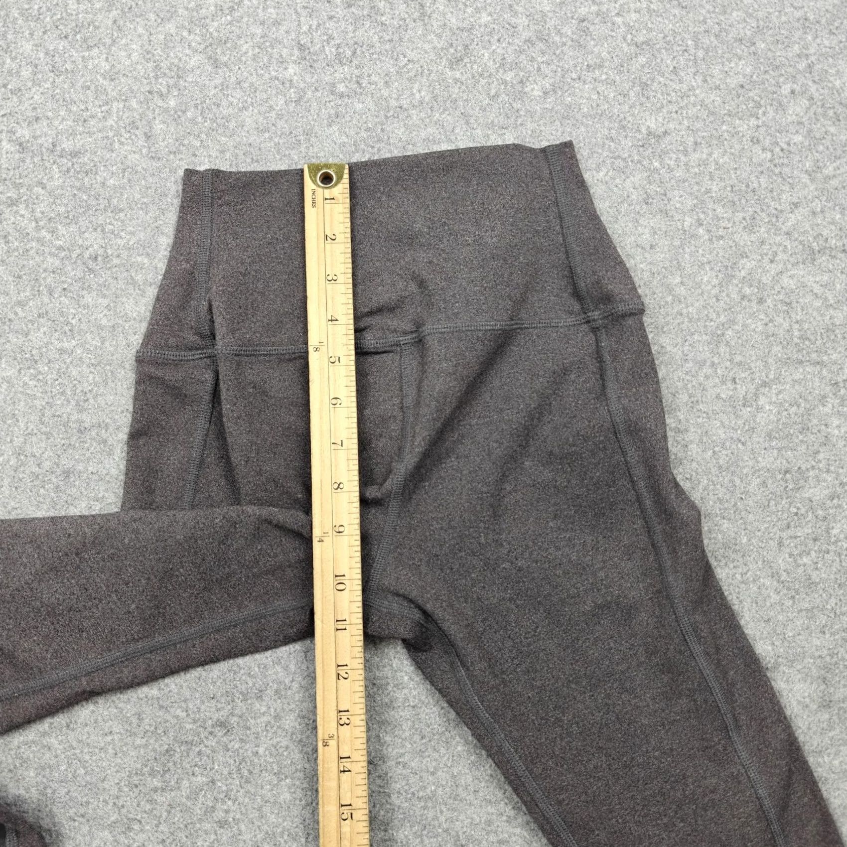 Alo Alo Leggings Womens Gray XS High Rise Moto Ankle Yoga Athletic Gym Pants Size 26" / US 2 / IT 38 - 7 Thumbnail