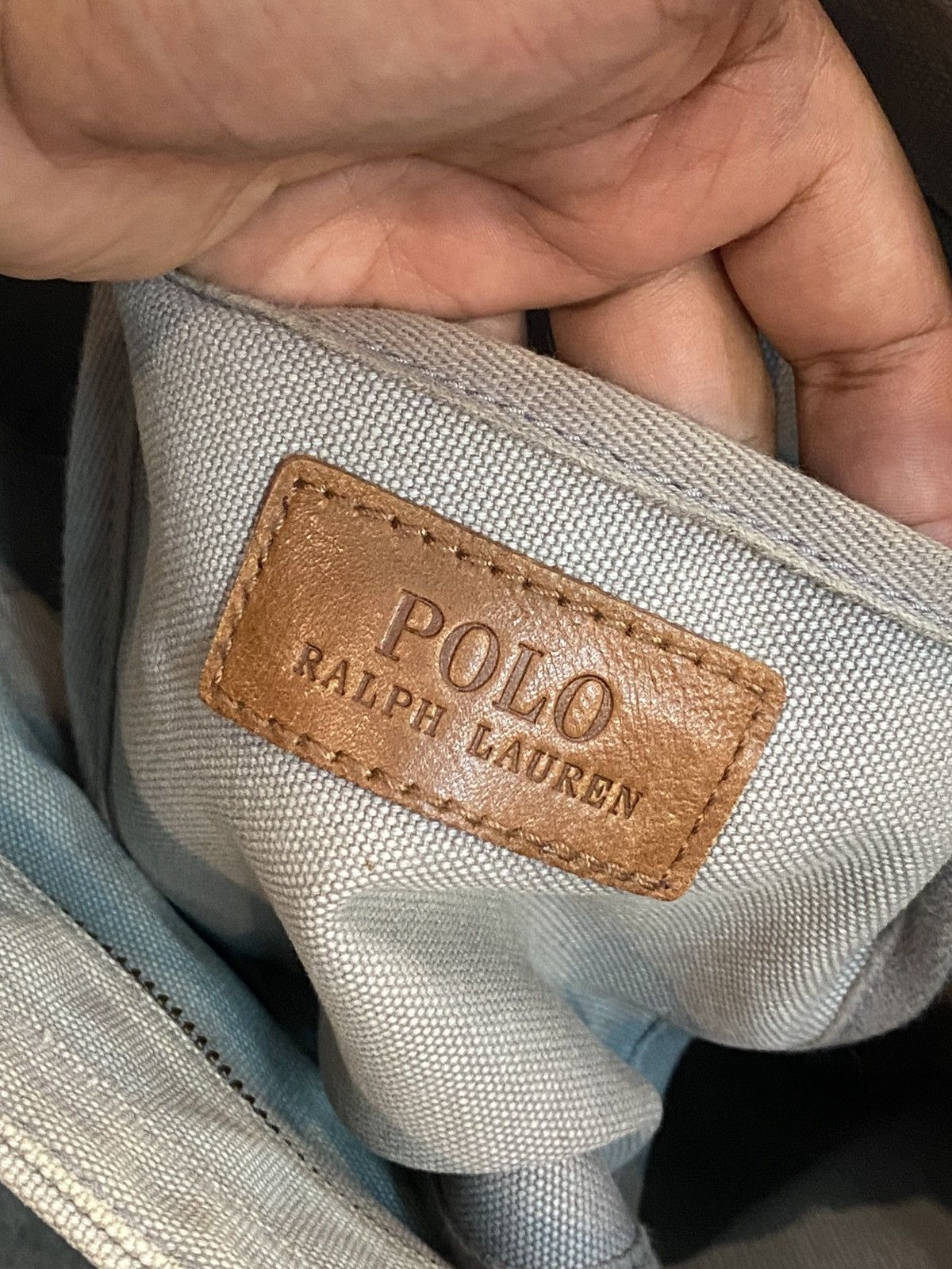 Polo Ralph Lauren × Vintage Tote bag Polo Ralph Lauren Size ONE SIZE - 4 Thumbnail