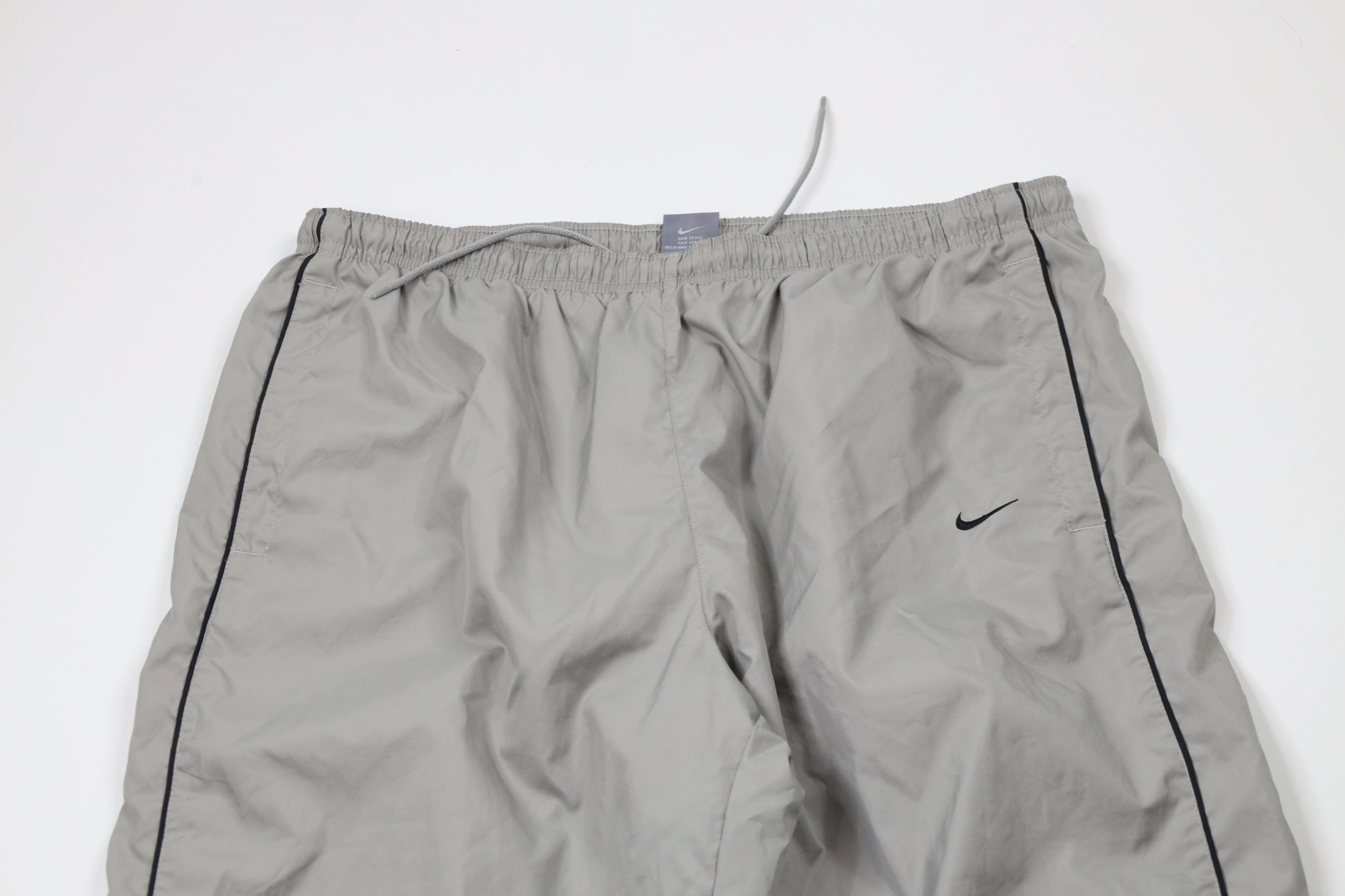 Nike × Vintage Vintage Nike Travis Scott Mini Swoosh Lined Wide Leg Pants Size US 36 / EU 52 - 2 Thumbnail