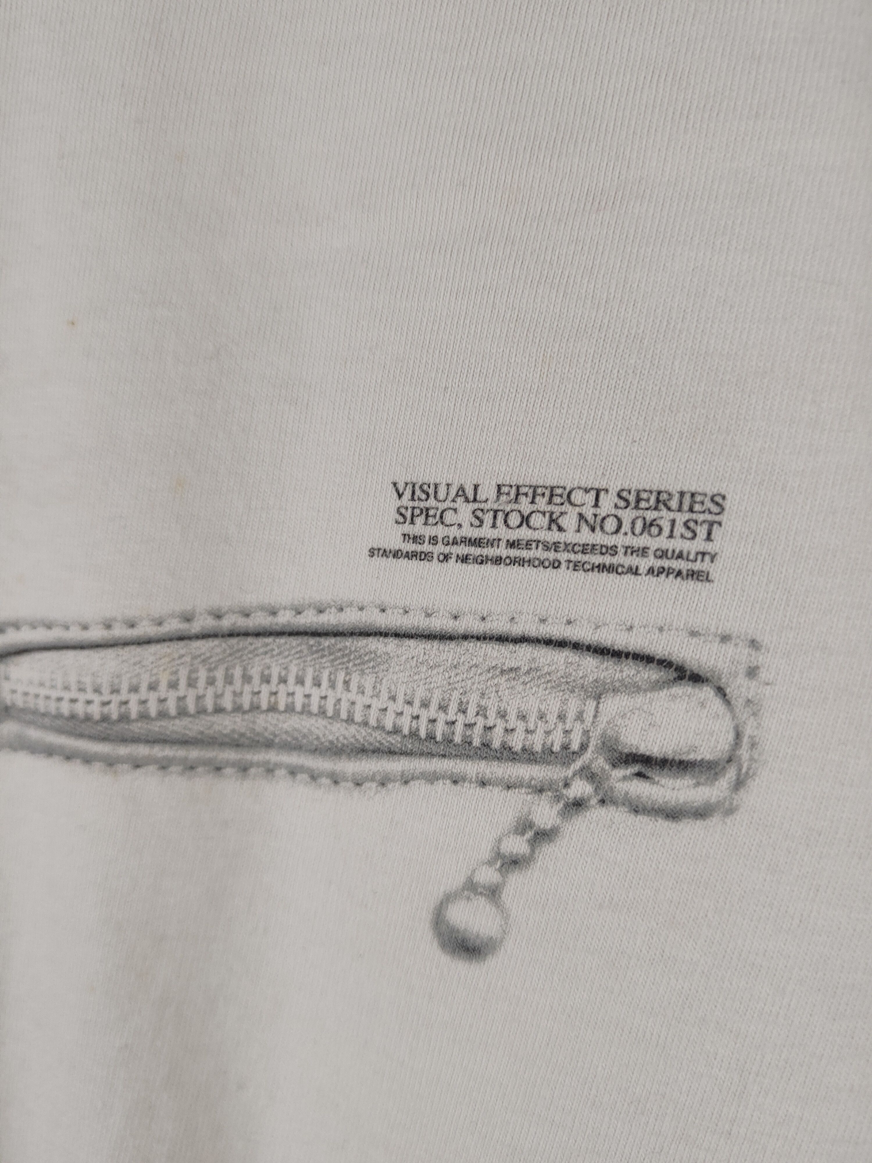 Neighborhood DL Neighborhood White Short Sleeve T-shirt #2055 Size US M / EU 48-50 / 2 - 7 Thumbnail