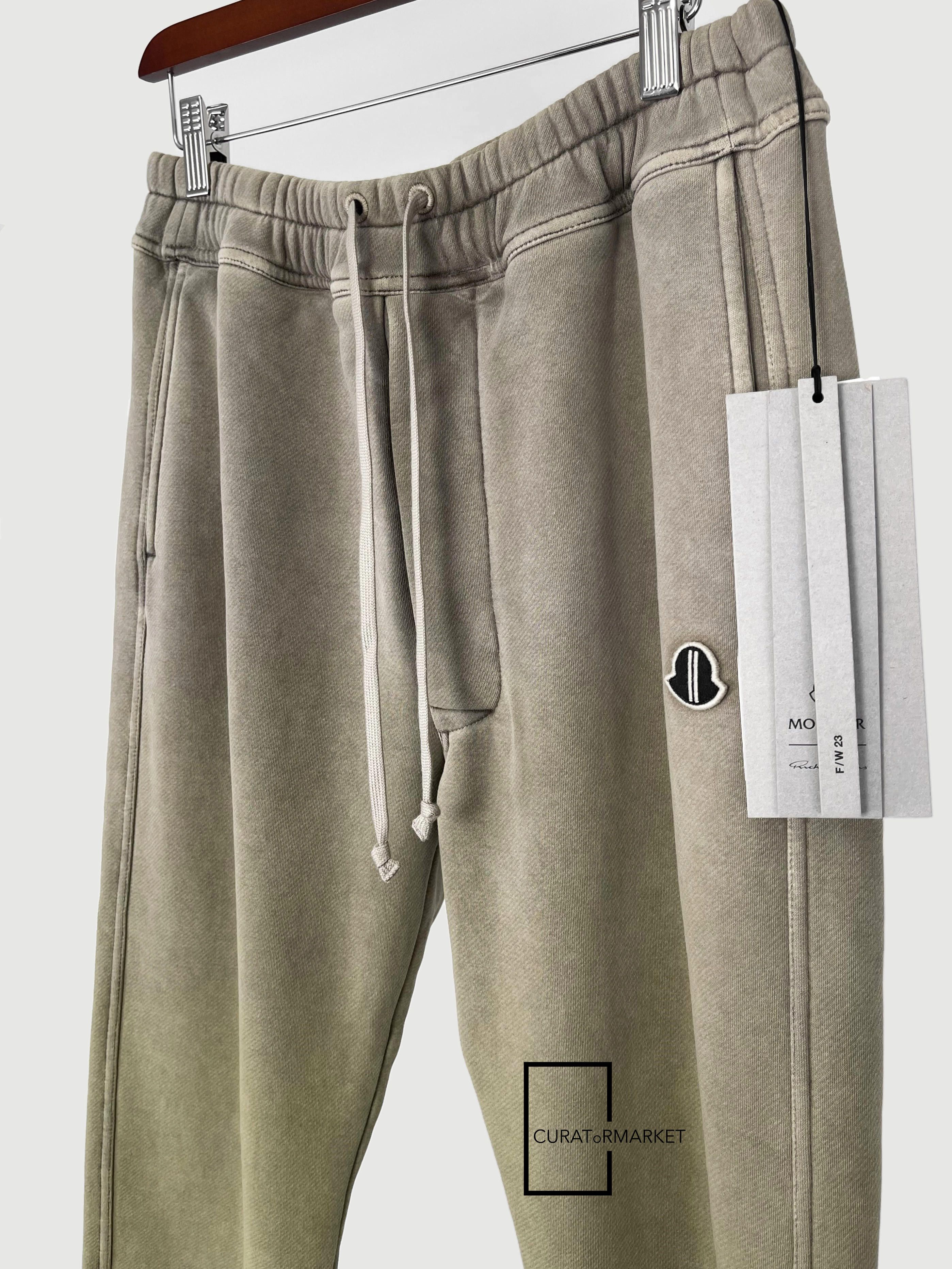 Moncler × Rick Owens Small Acid Dye Gradient Fleece Berlin Drawstrings FW23 Size US 30 / EU 46 - 1 Thumbnail