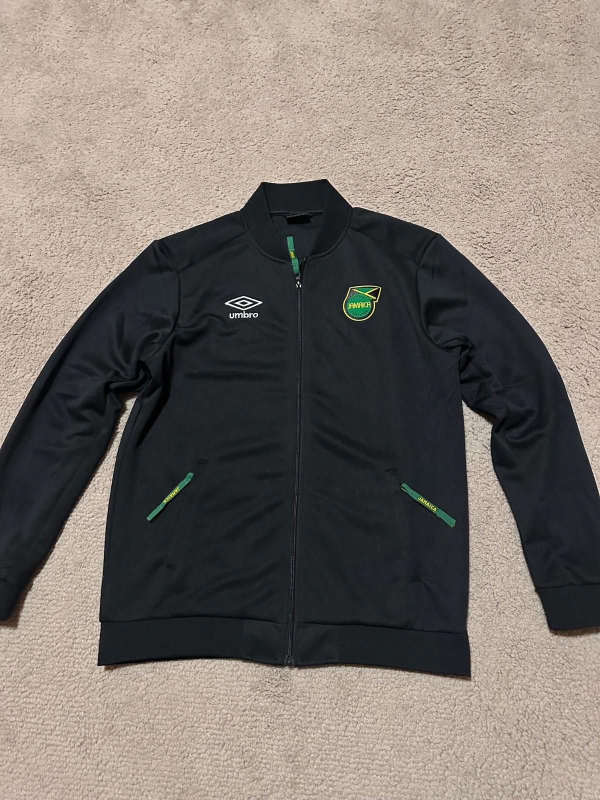 Umbro Umbro Jamaica Nationals Football Soccer Zip Track Jacket S Size US L / EU 52-54 / 3 - 3 Thumbnail
