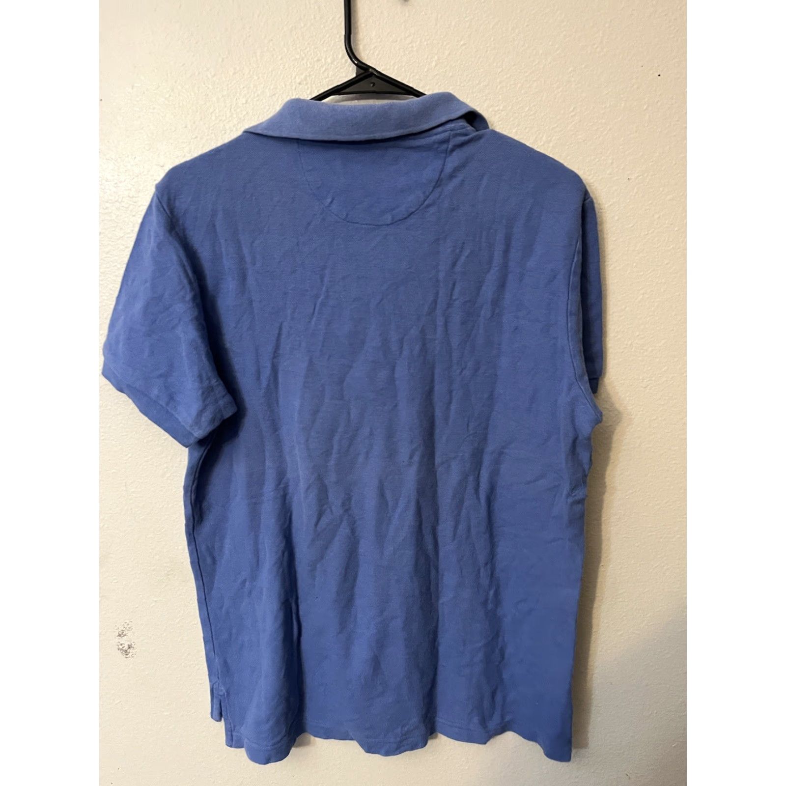 Chaps VINTAGE Chaps Polo Shirt Men's Regular Fit Short Sleeve Blue 100% Cotton Medium Polo Golf American Brand Logo Shirts Men Size US M / EU 48-50 / 2 - 2 Thumbnail