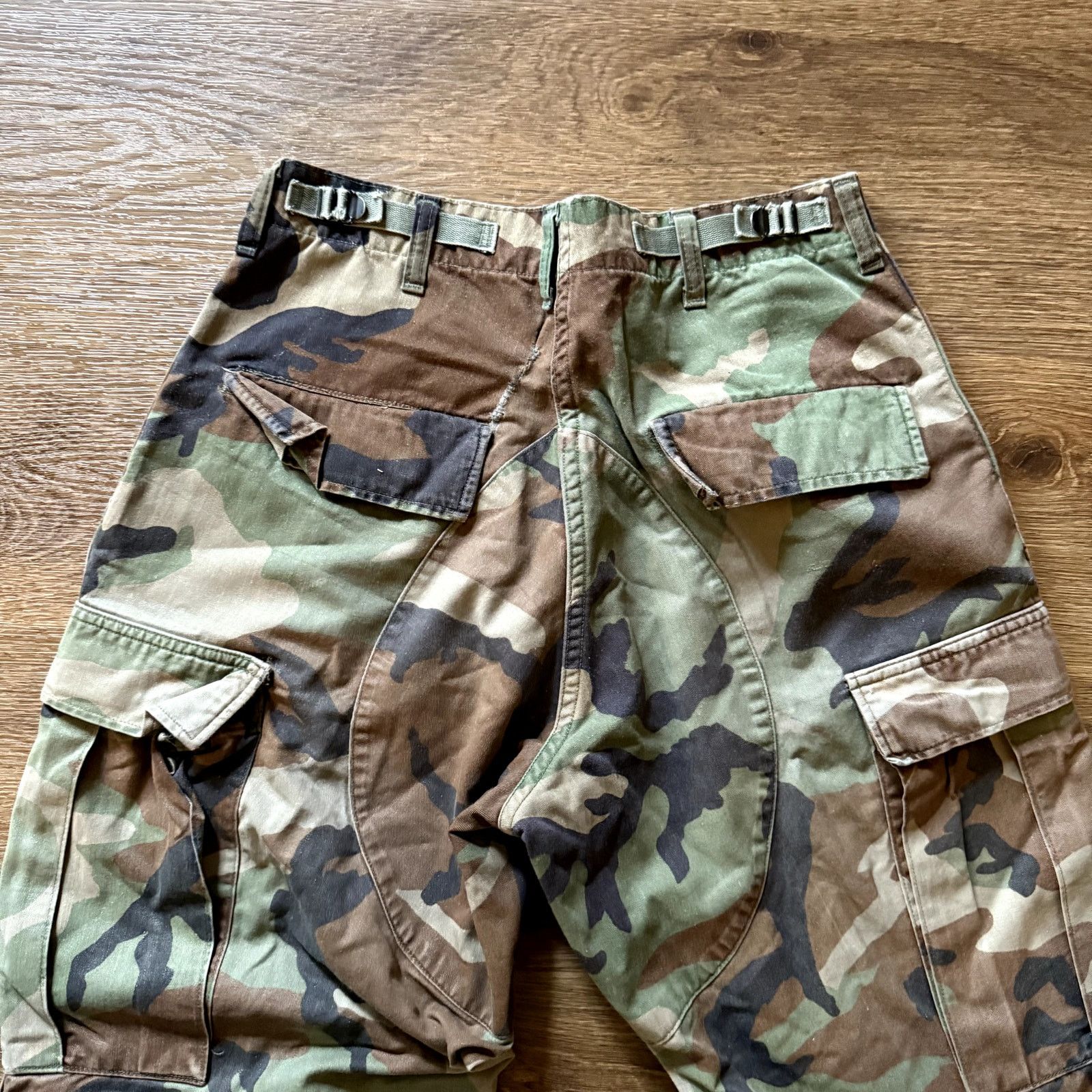 Vintage Classic Military Camouflage Parachute Pants Size US 30 / EU 46 - 7 Thumbnail