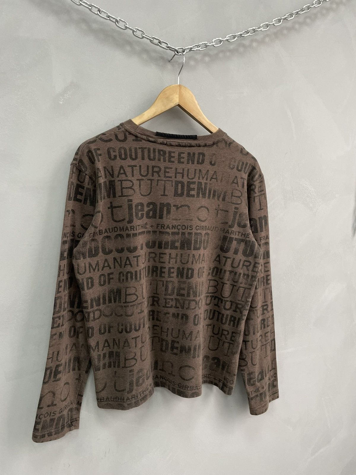 Marithe + Francois Girbaud Rare 2000s y2k archive long sleeve Marithe Francois Girbaud Size US M / EU 48-50 / 2 - 10 Thumbnail