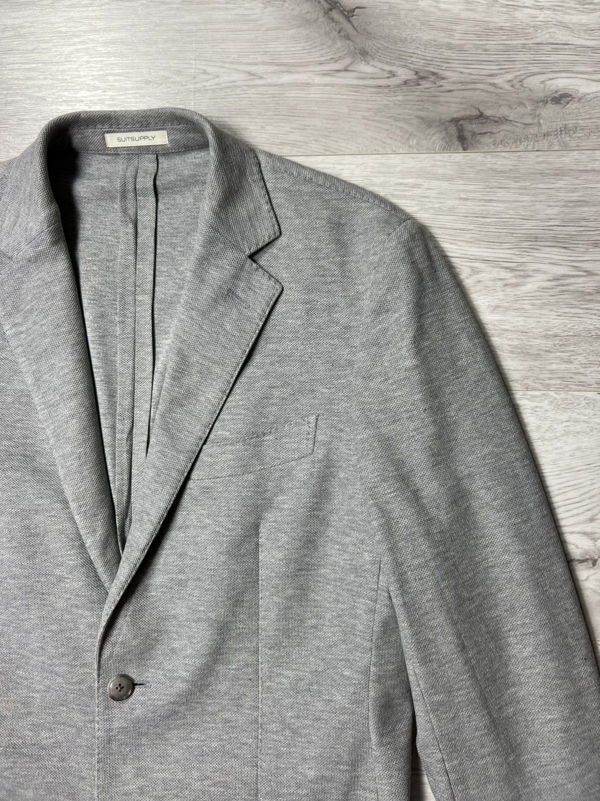 Suitsupply SUITSUPPLY Havana Patch UL Pure Cotton Blazer Jacket Size 50 Size 40R - 4 Thumbnail