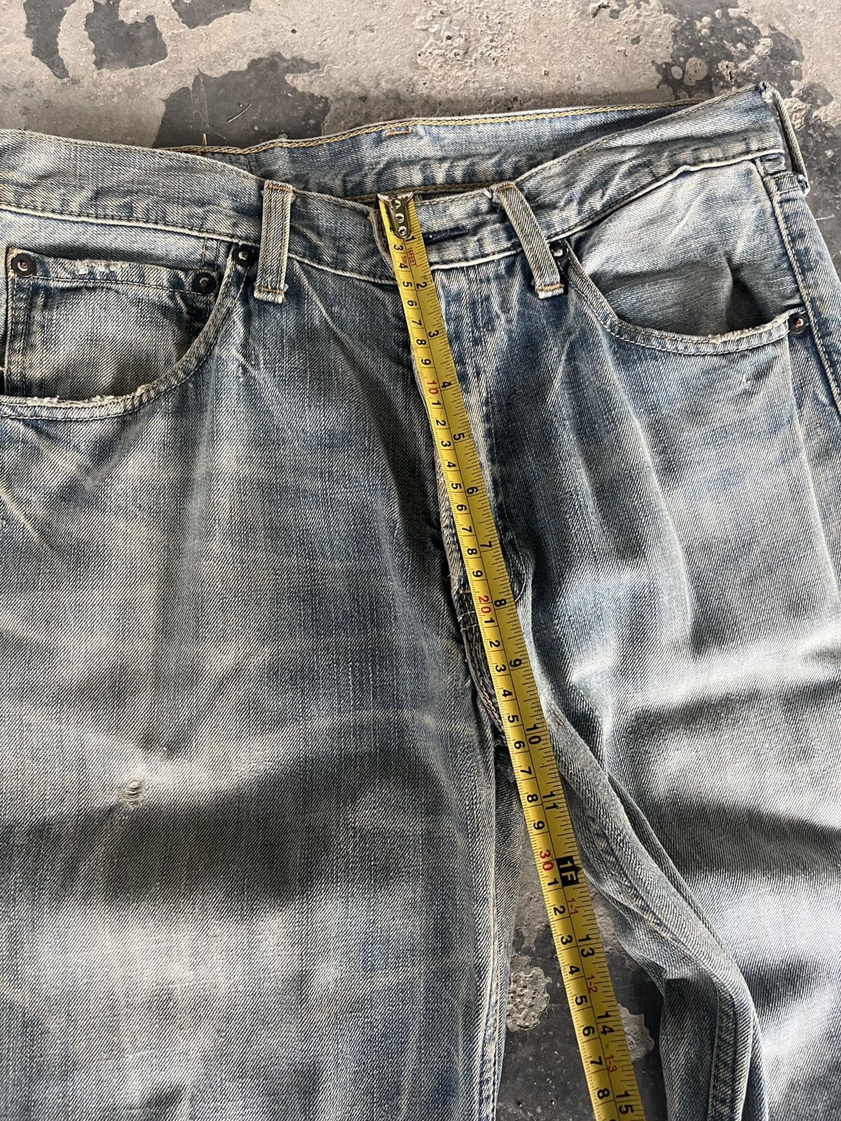 If Six Was Nine × Levi's × Vintage Levis 502 Mudwash Denim Size US 32 / EU 48 - 9 Thumbnail