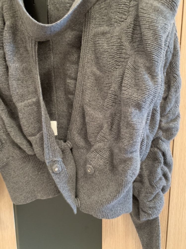 Yves Saint Laurent NWT Yves Saint Laurent Cashmere Knit Cable Sweater Cardigan Size M / US 6-8 / IT 42-44 - 5 Thumbnail