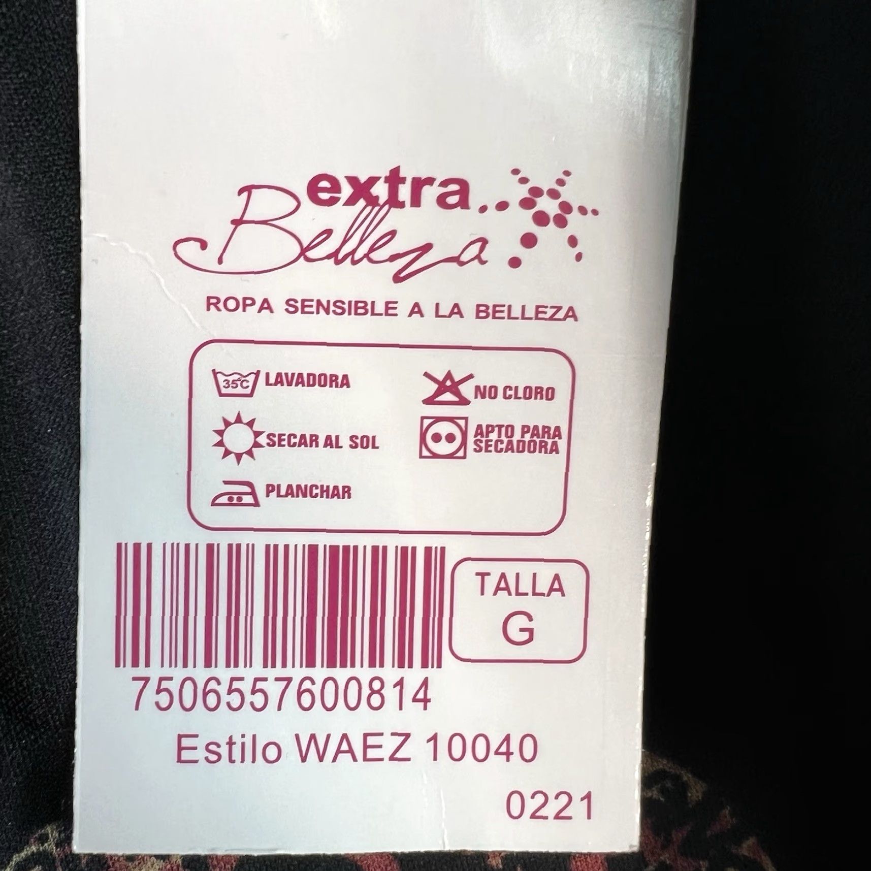 Vintage Extra Belleza Stretch Pants Womens Size M/L 30X29 Pocketed Pull-On Size 36" / US 14 / IT 50 - 6 Thumbnail