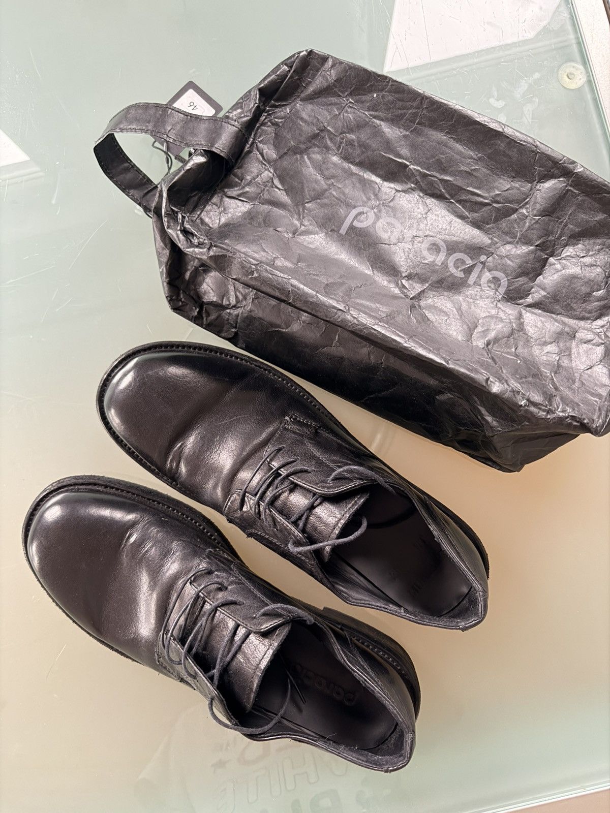 Other Paracia Mid-Heel Derby – Washed Leather Black Size US 13 / EU 46 - 4 Thumbnail