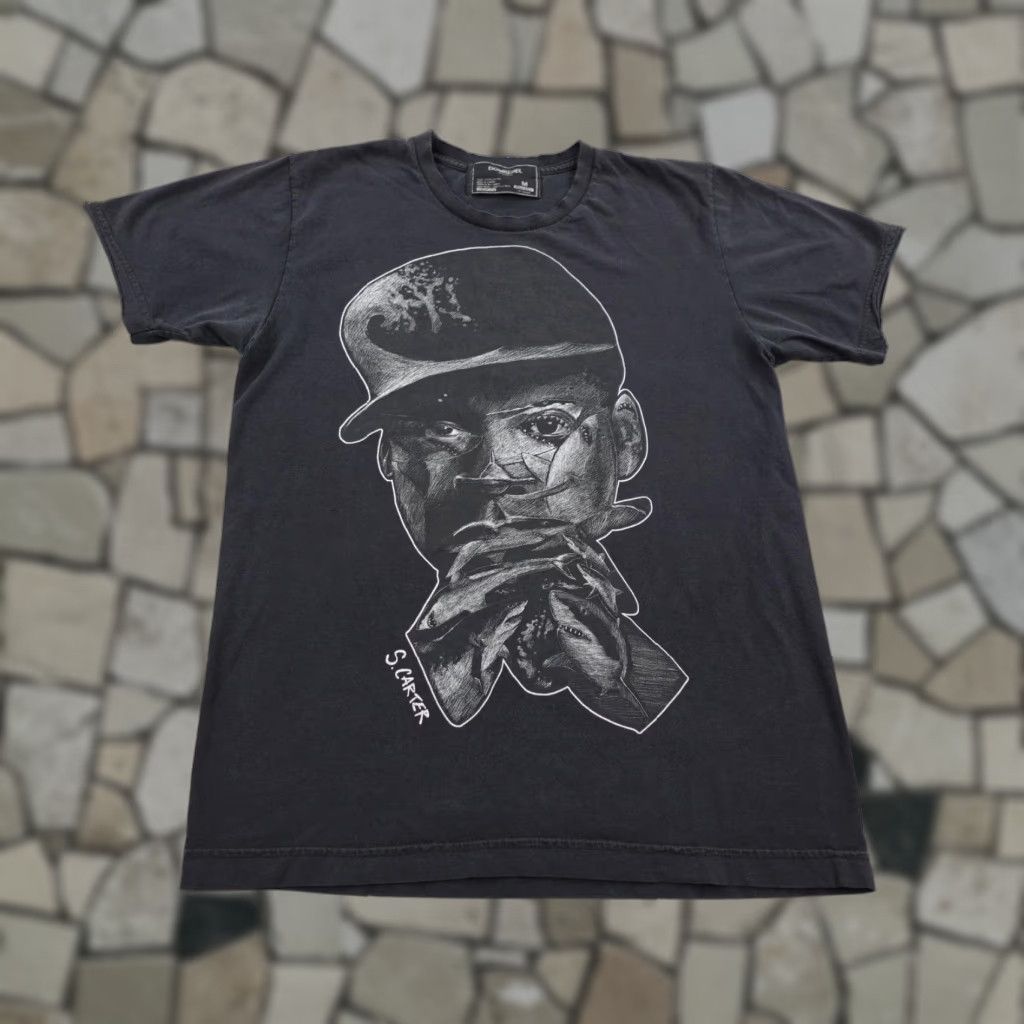 DOMREBEL VINTAGE Dom Rebel Shirt Mens Medium Black Sean Carter Jay Z Hip Hop Tee Montreal Crew Neck Short Sleeve Graphic Print Size US M / EU 48-50 / 2 - 1 Thumbnail