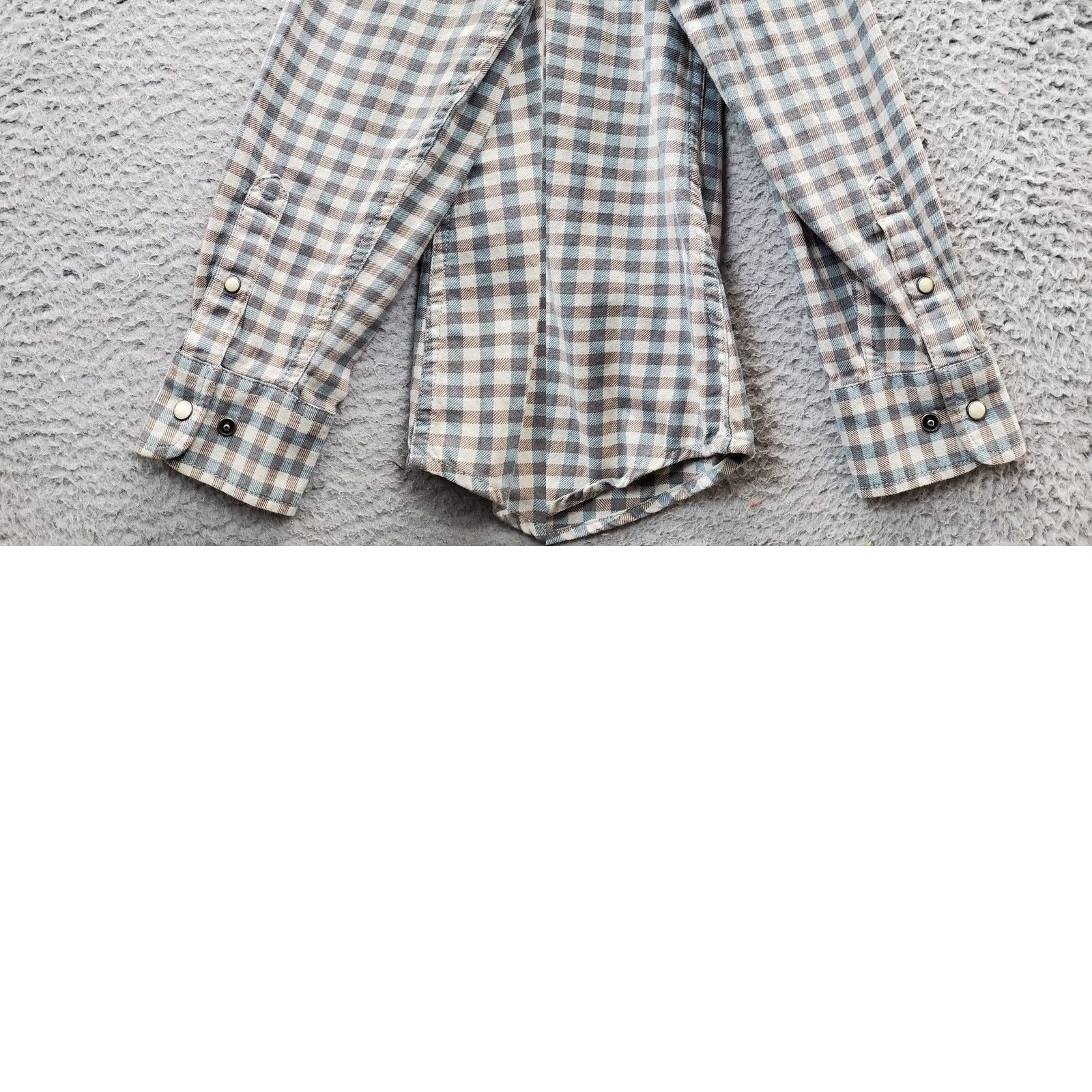 Harley Davidson Harley-Davidson Motorcycles Shirt Womens XL Multicolor Check Pearl Snap Button Down Size XL / US 12-14 / IT 48-50 - 8 Thumbnail