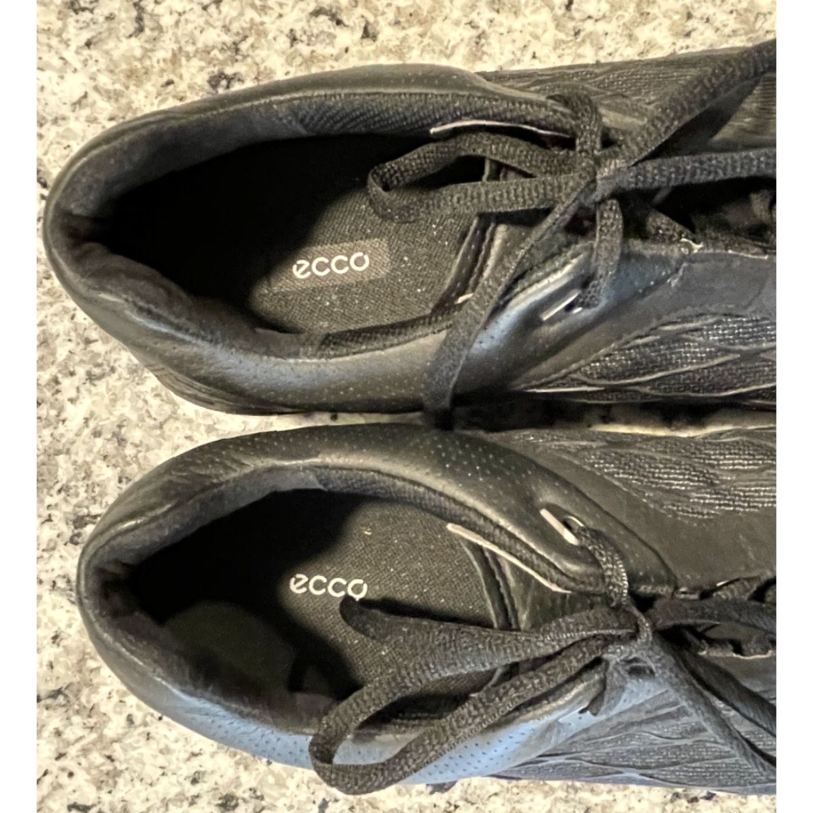 Ecco ECCO MENS EXCEED SPORT Black Casual Sneaker 13-13.5 Mens Leather Breathable Cushioned EUC Mariner Model Sports Shoes 47 US Size 13-13.5 Size US 13 / EU 46 - 5 Thumbnail