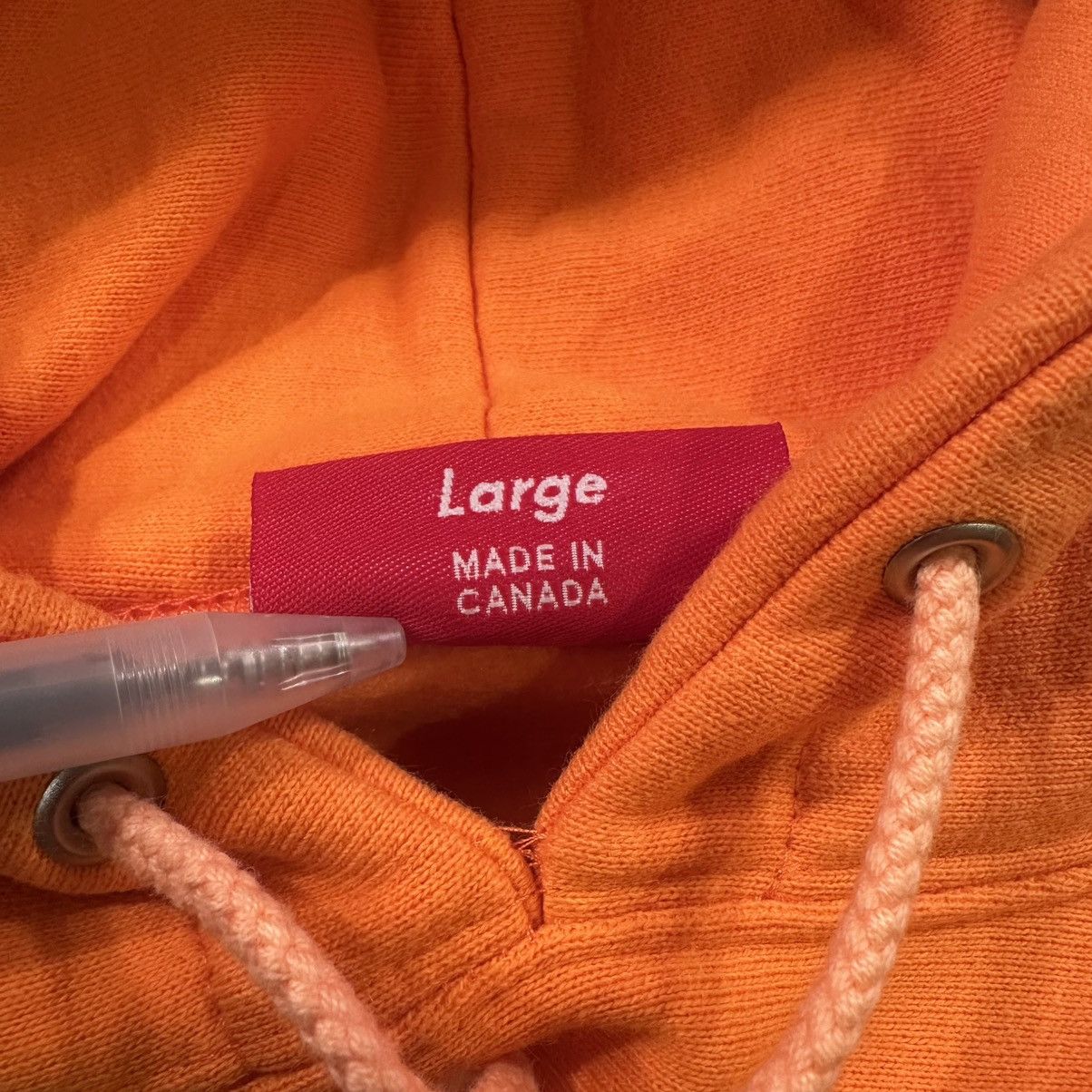 Supreme 1999 Orange Box Logo Hoodie Size US L / EU 52-54 / 3 - 3 Thumbnail