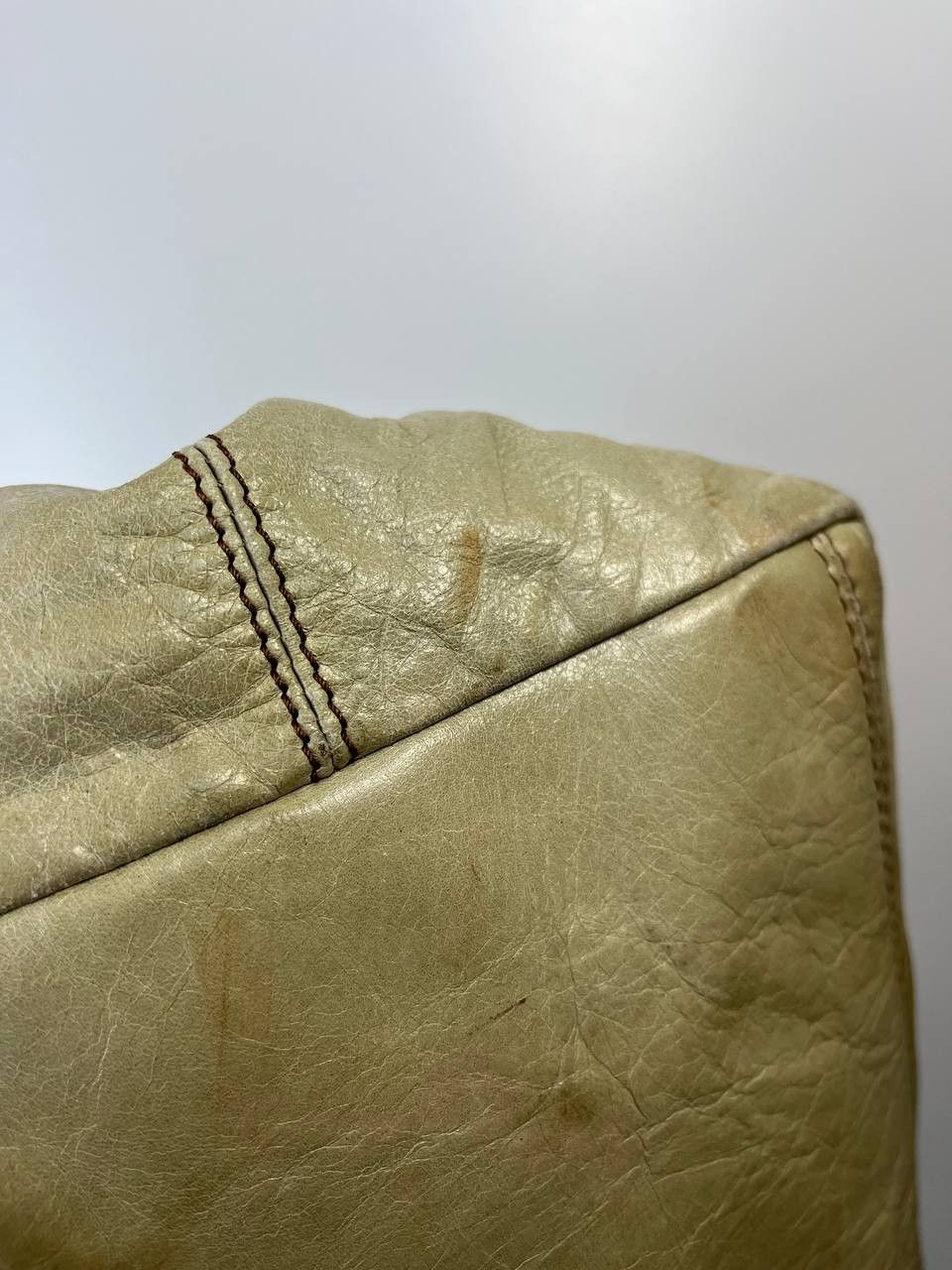 Max Mara Max Mara Leather Shoulder Bag Beige Made In Italy Womens Size ONE SIZE - 6 Thumbnail