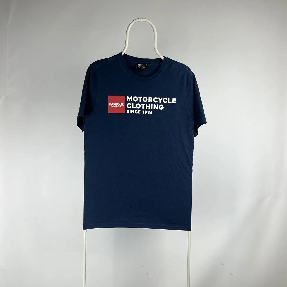 Barbour Barbour international Tshirt box logo size Medium Size US M / EU 48-50 / 2 - 1 Thumbnail