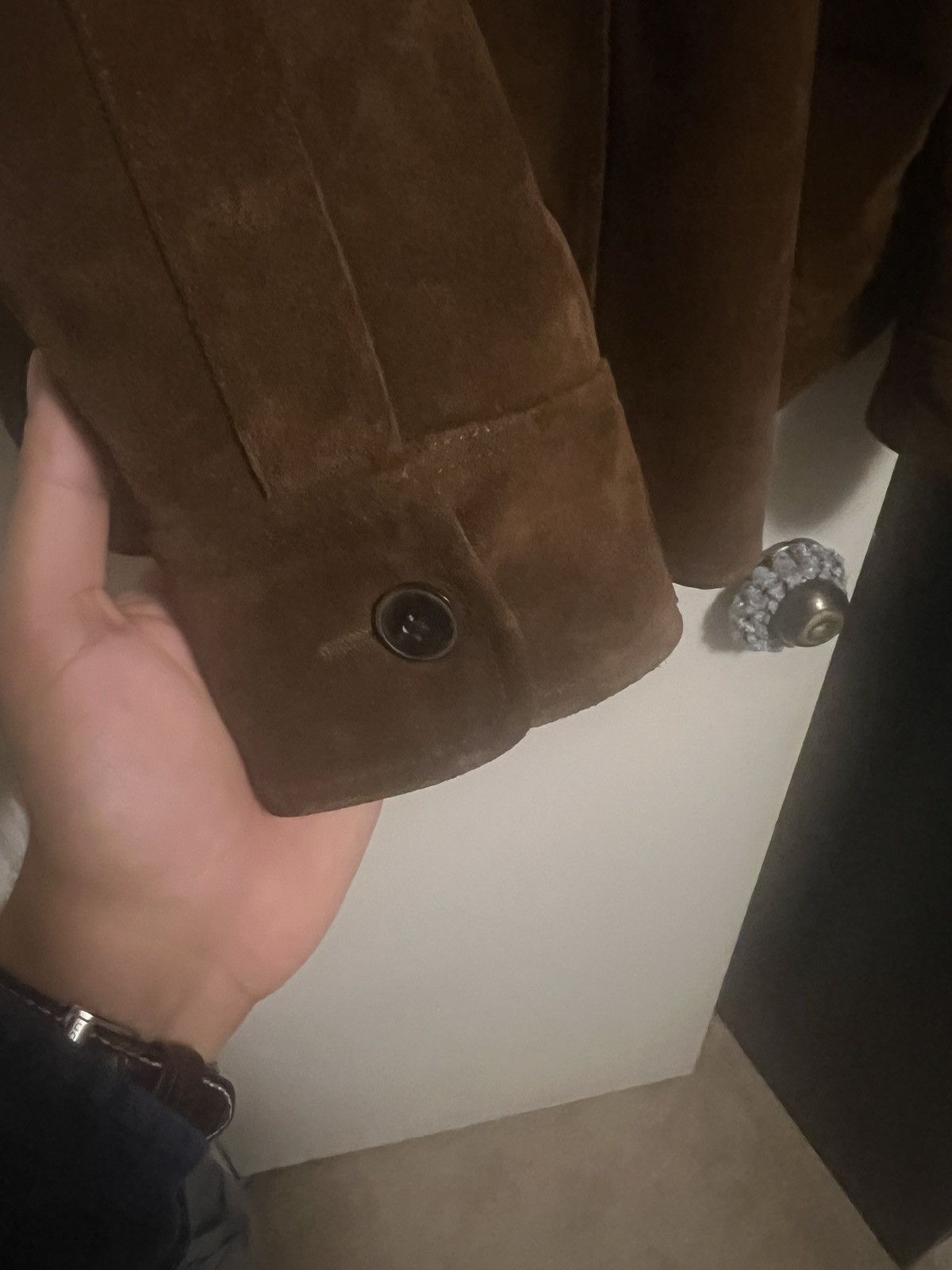 J.Crew J crew brown Italian suede over shirt jacket lnwot Size US XL / EU 56 / 4 - 6 Thumbnail