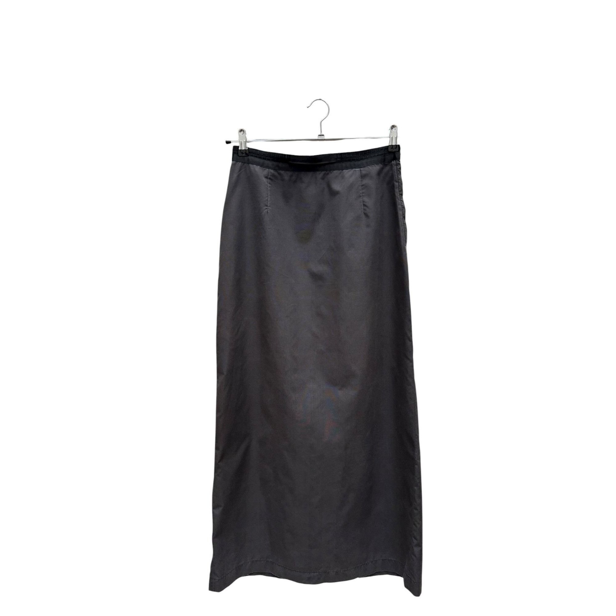 Maison Margiela Spring Summer 1999 Grey Maxi Skirt Size 26" / US 2 / IT 38 - 2 Thumbnail