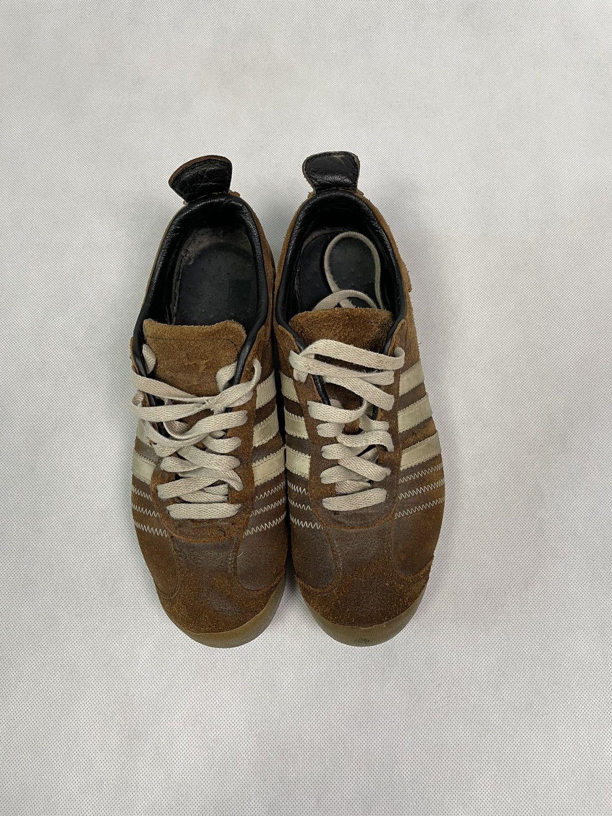 Vintage RARE Vintage Adidas Chile 62 Leather Suede Sneakers Shoes Size US 7.5 / EU 40-41 - 4 Thumbnail