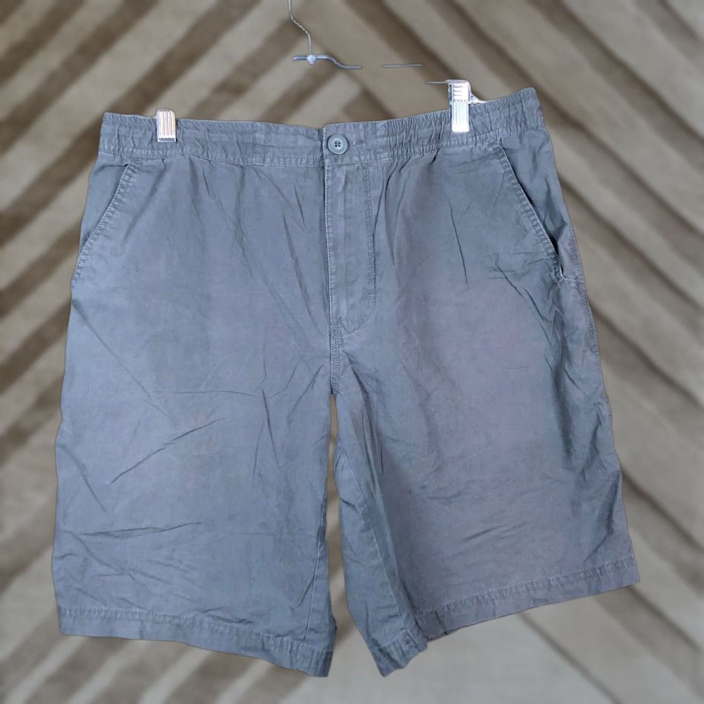 Vintage Columbia Mens Shorts Charcoal Regular Fit Casual Outdoor Lined 100% Cotton 38x10 Size US 38 / EU 54 - 1 Thumbnail