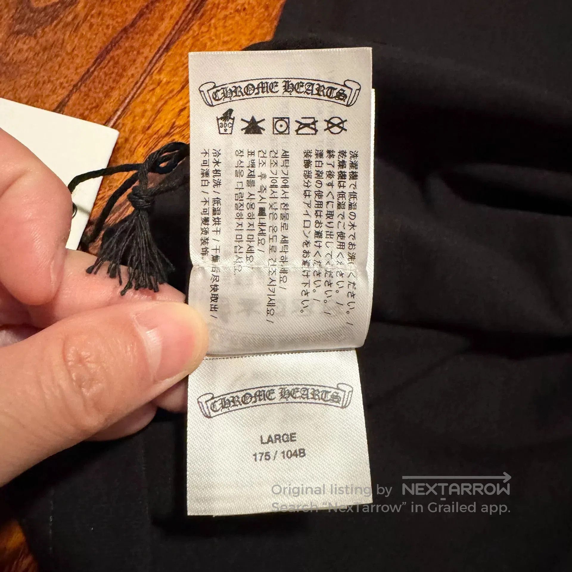 Chrome Hearts chrome hearts black blue letter print tee. Size US L / EU 52-54 / 3 - 8 Thumbnail