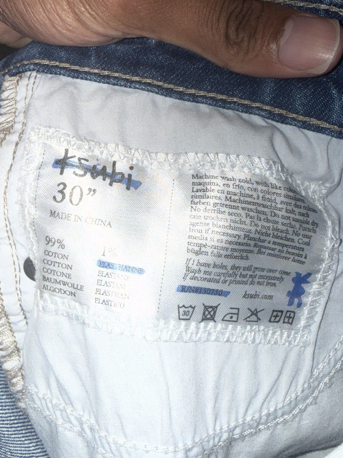 Ksubi Ksubi Skinny Jeans Size US 30 / EU 46 - 8 Thumbnail