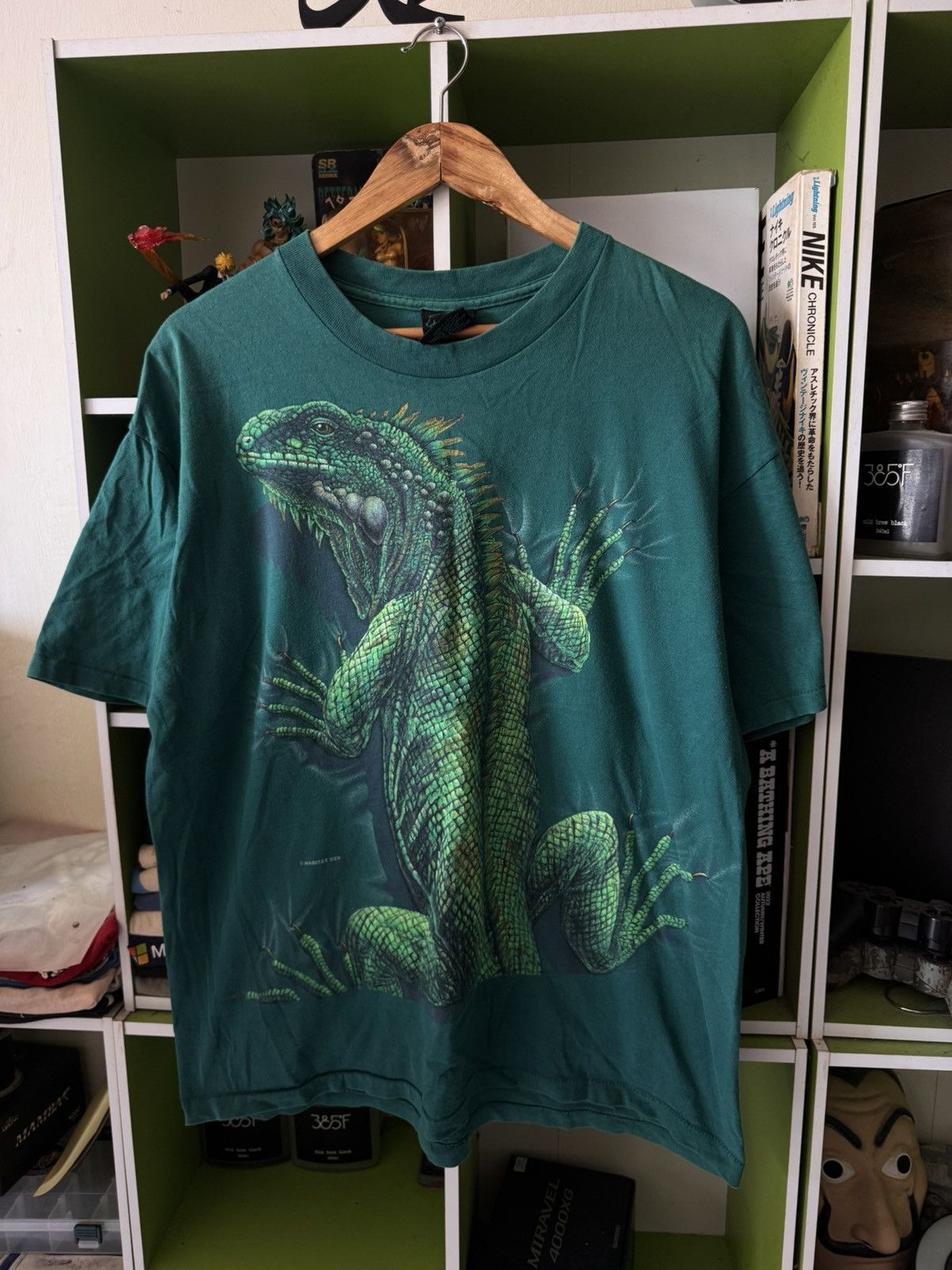 Habitat VINTAGE 90s HABITAT MIRROR IGUANA BIG PRINT Size US XL / EU 56 / 4 - 1 Thumbnail