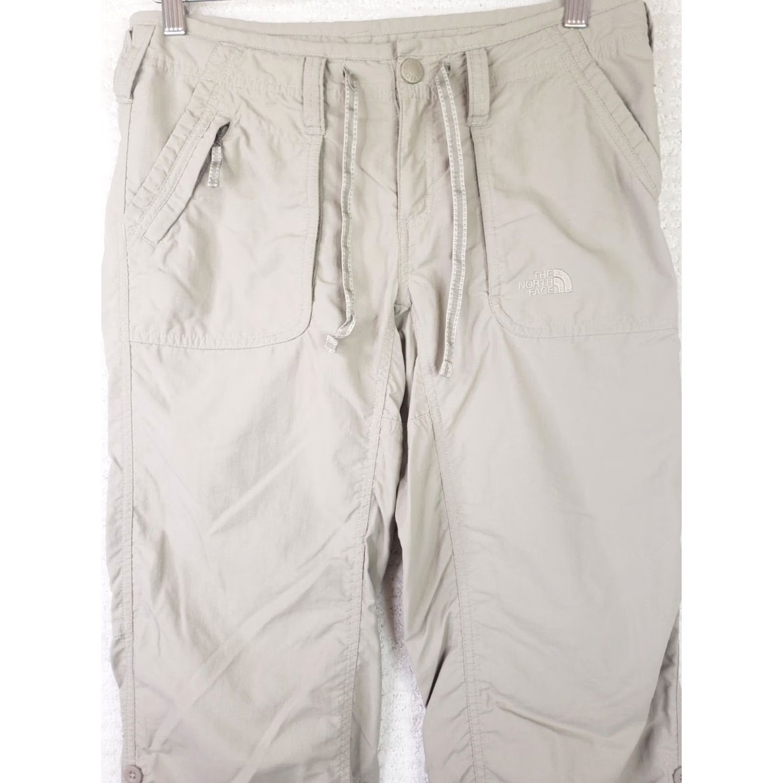 The North Face The North Face Women's Horizon 2 Beige Pocketed Drawstring Hiking Pants Size 6 Regular Inseam 30 in Mens Girls Womens Size 28" / US 6 / IT 42 - 3 Thumbnail