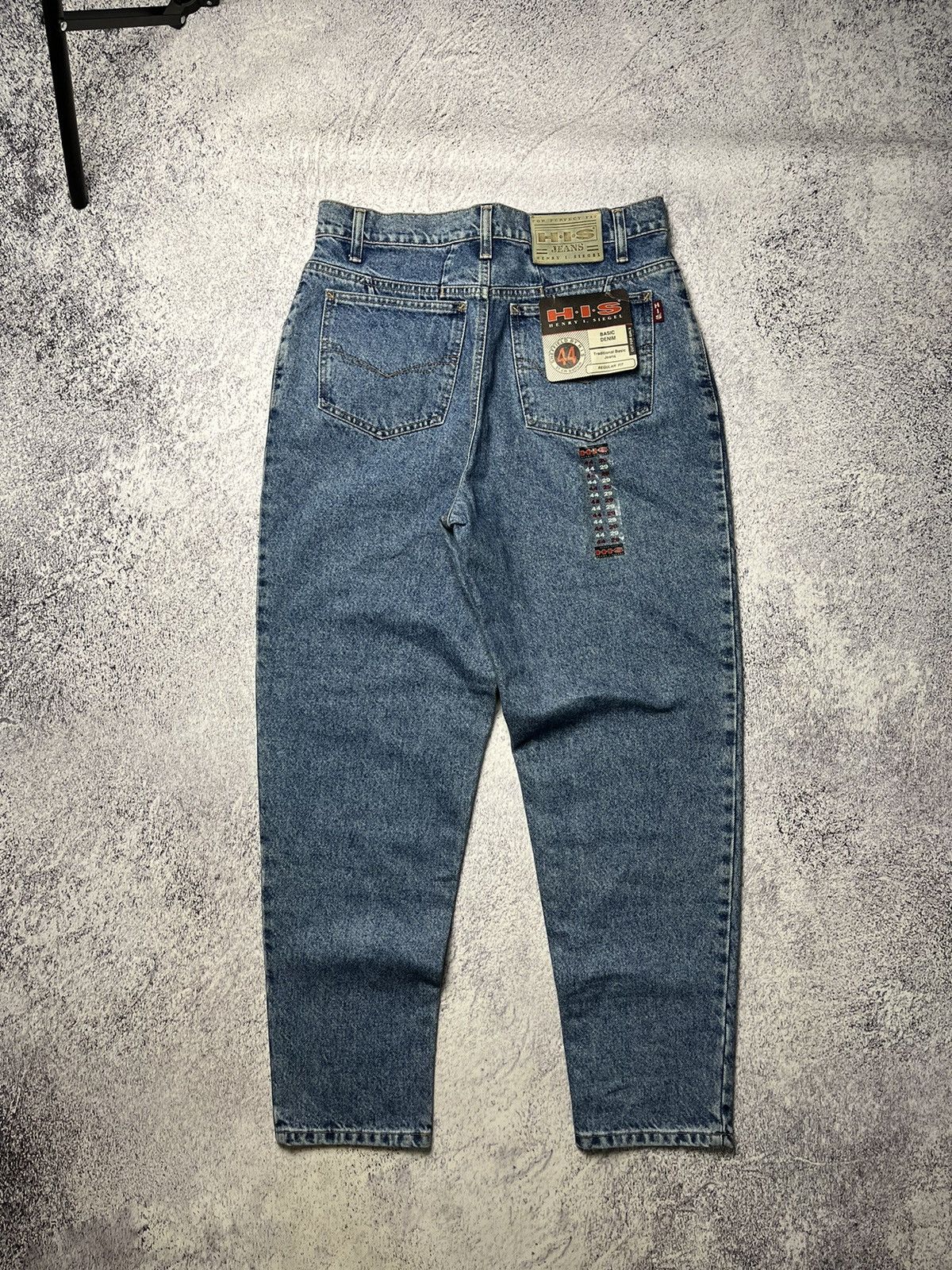 Vintage 🔥New! Vintage Jeans H.I.S Acid Wash Blue Made In USA Size US 32 / EU 48 - 1 Thumbnail