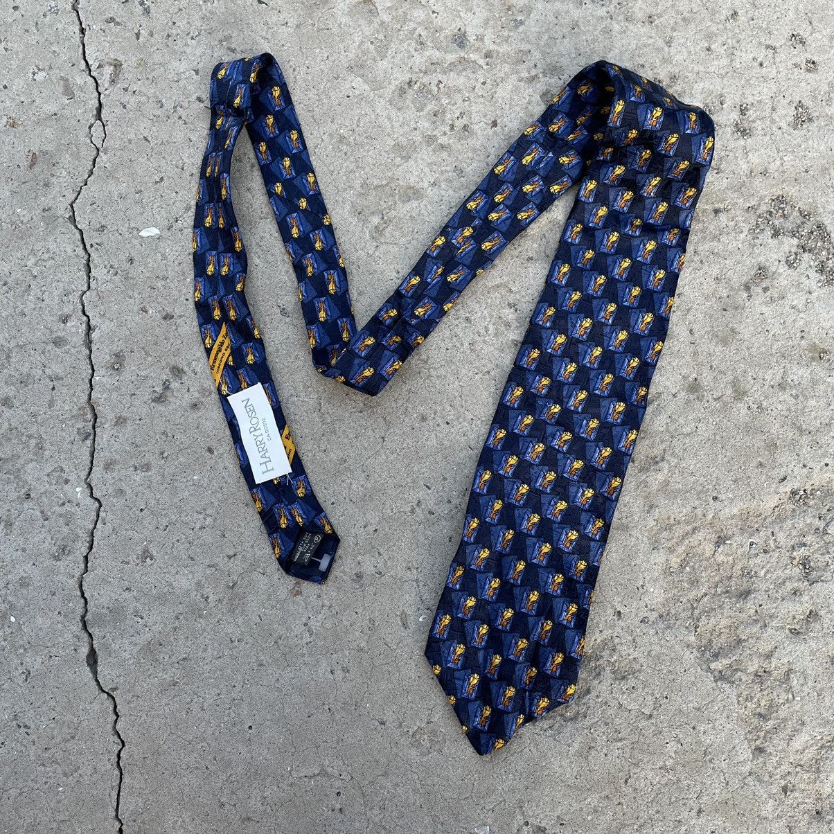 Ermenegildo Zegna Vintage Ermenegildo Zegna Tie Silk Y2K 90s USA Size ONE SIZE - 1 Thumbnail