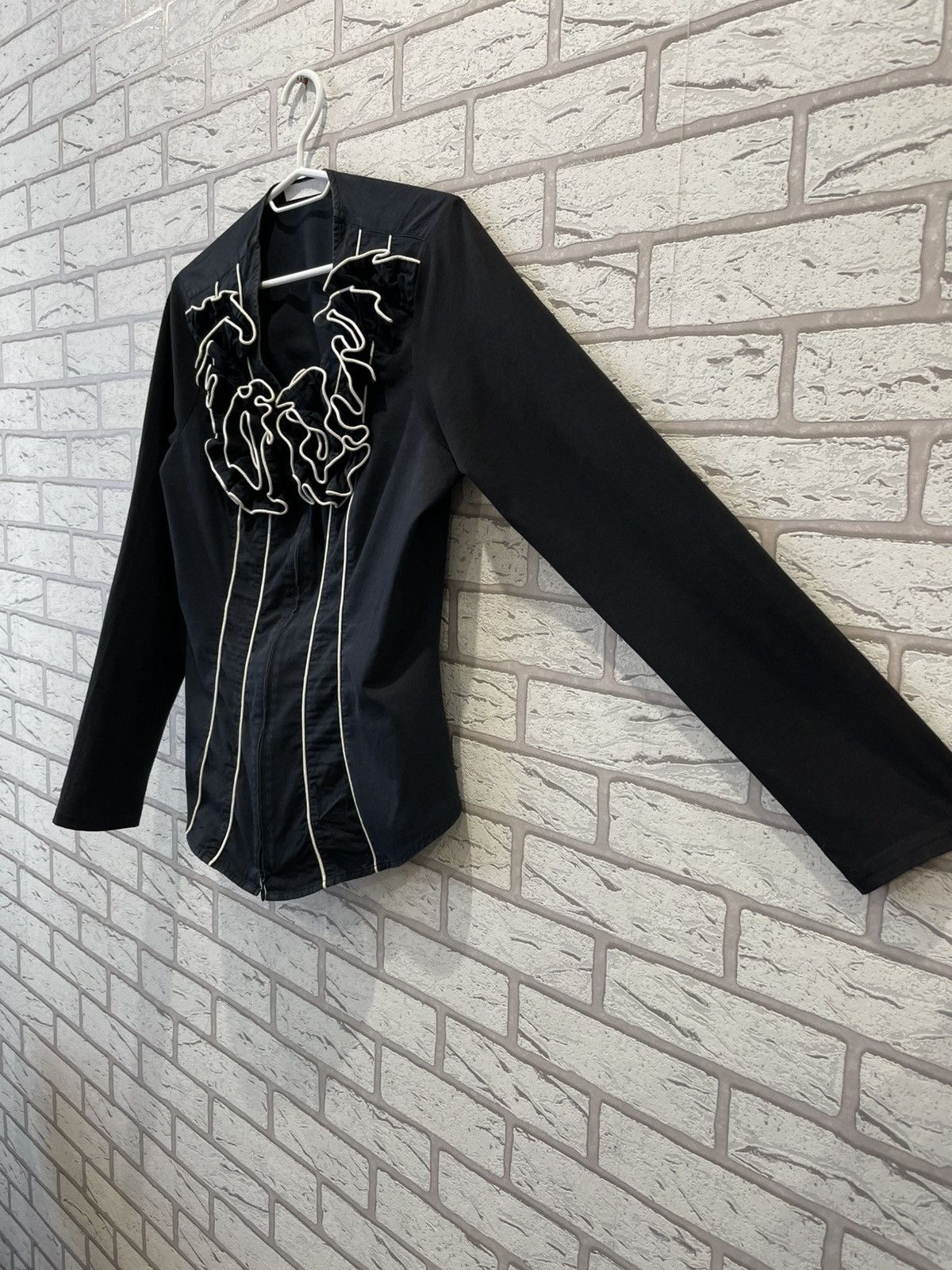 ANNE FONTAINE × Designer ANNE FONTAINE France Cardigan Blouse SZ 42 Size M / US 6-8 / IT 42-44 - 10 Thumbnail