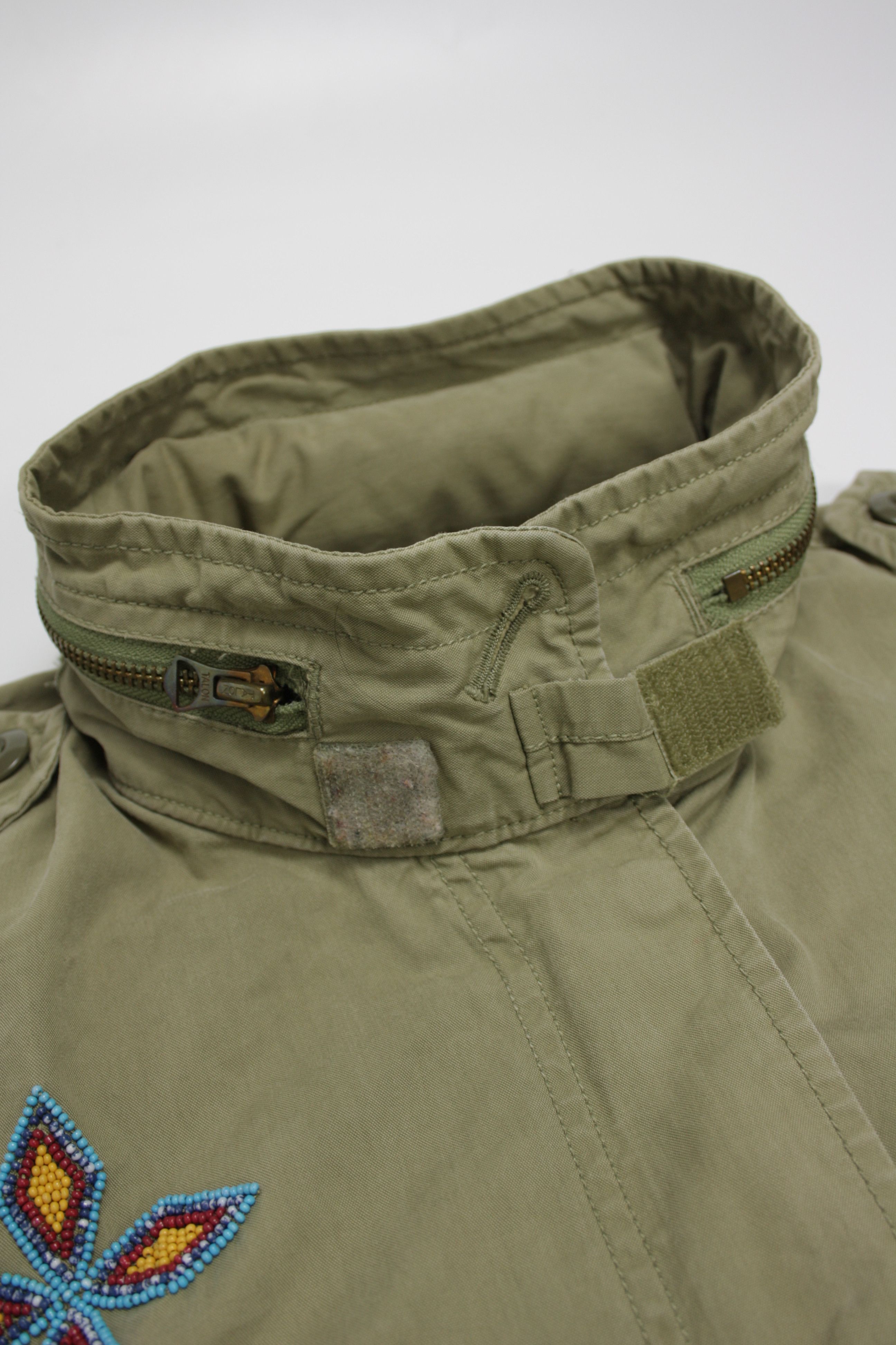 Polo Ralph Lauren × Vintage Polo Denim & Supply Beaded M6 Military Field Jacket Size M / US 6-8 / IT 42-44 - 4 Thumbnail