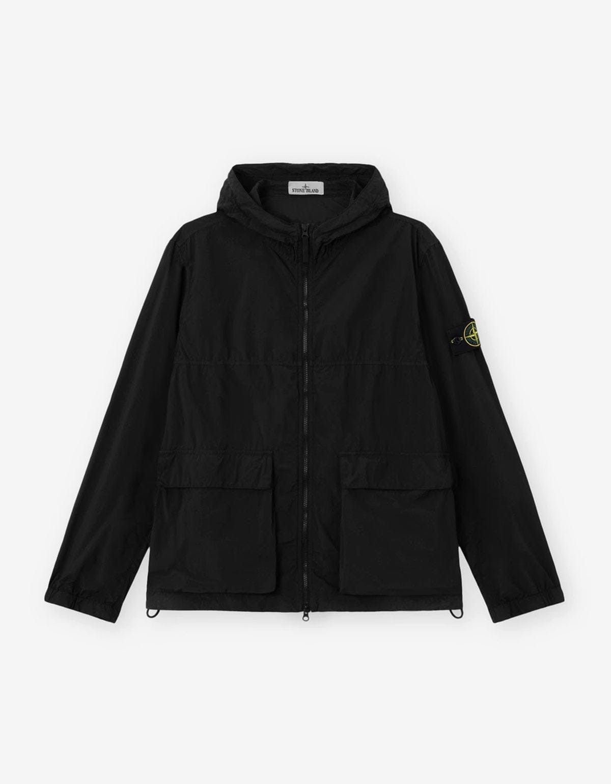 Stone Island Stone Island Black Nylon Smerigliato-TC Short Parka Size US L / EU 52-54 / 3 - 1 Thumbnail