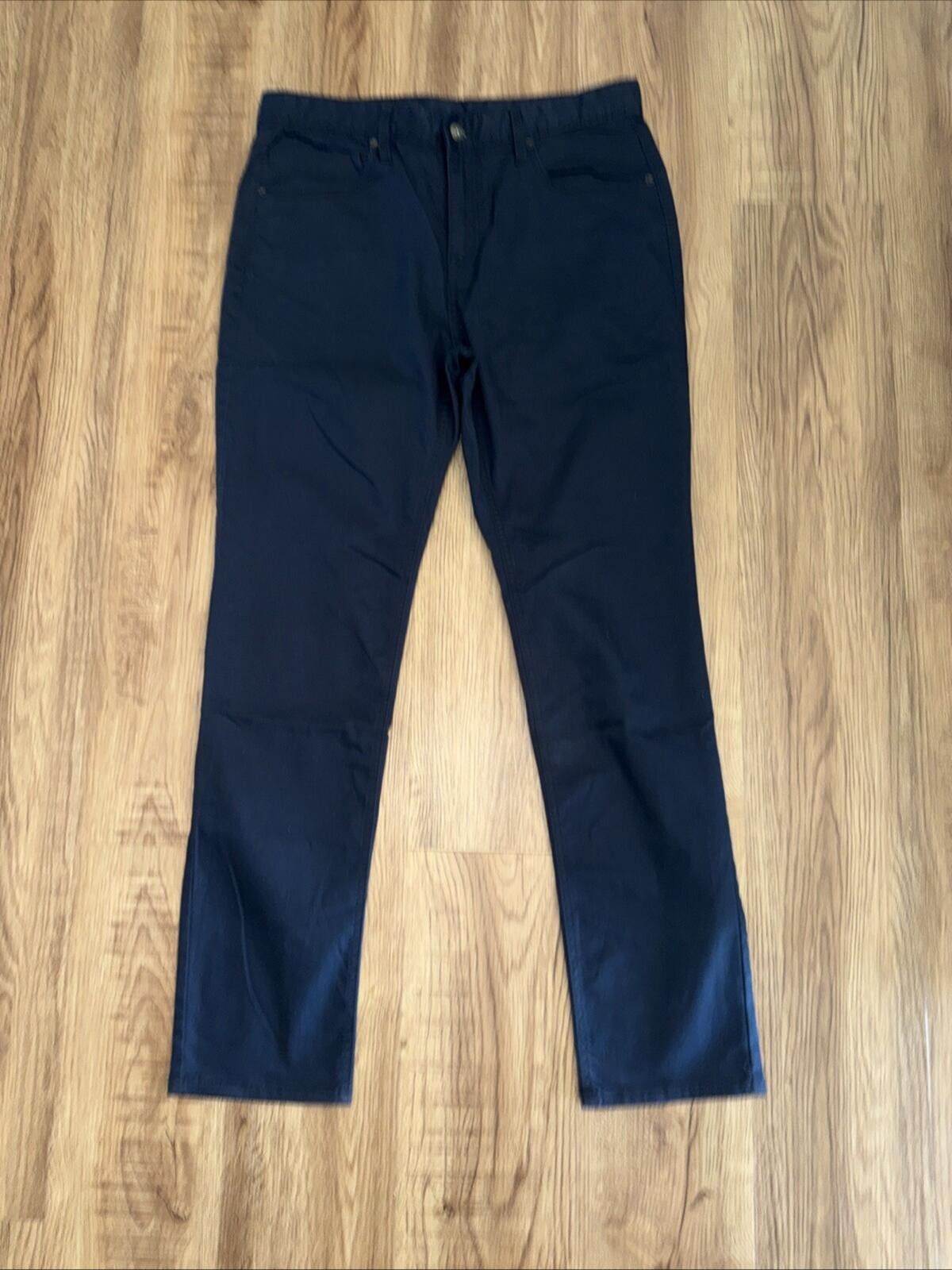 Prana prAna Men Pants 5 Pocket Style Slim Fit Straight Leg Stretch Size US 36 / EU 52 - 2 Thumbnail