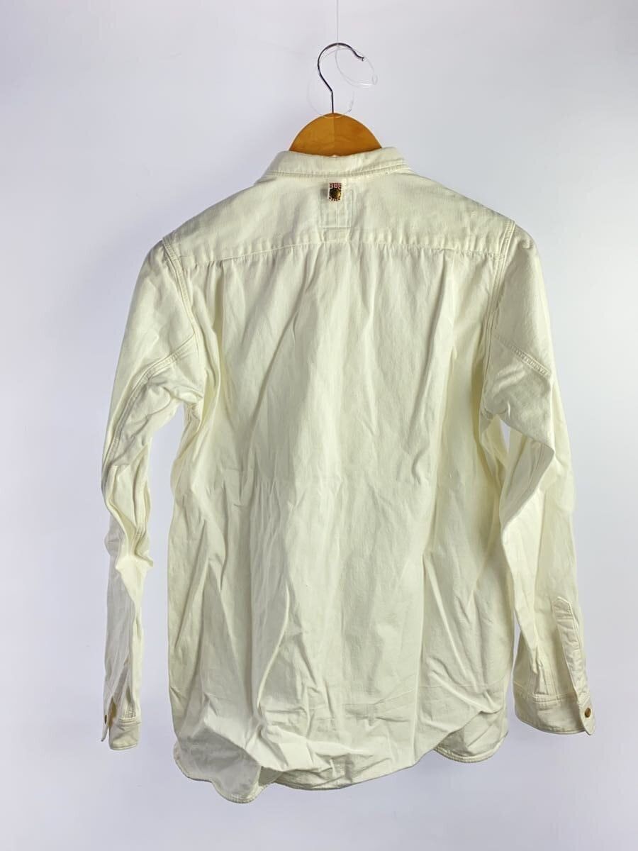 Visvim White Cotton Long Sleeve Shirt Size US M / EU 48-50 / 2 - 1 Thumbnail